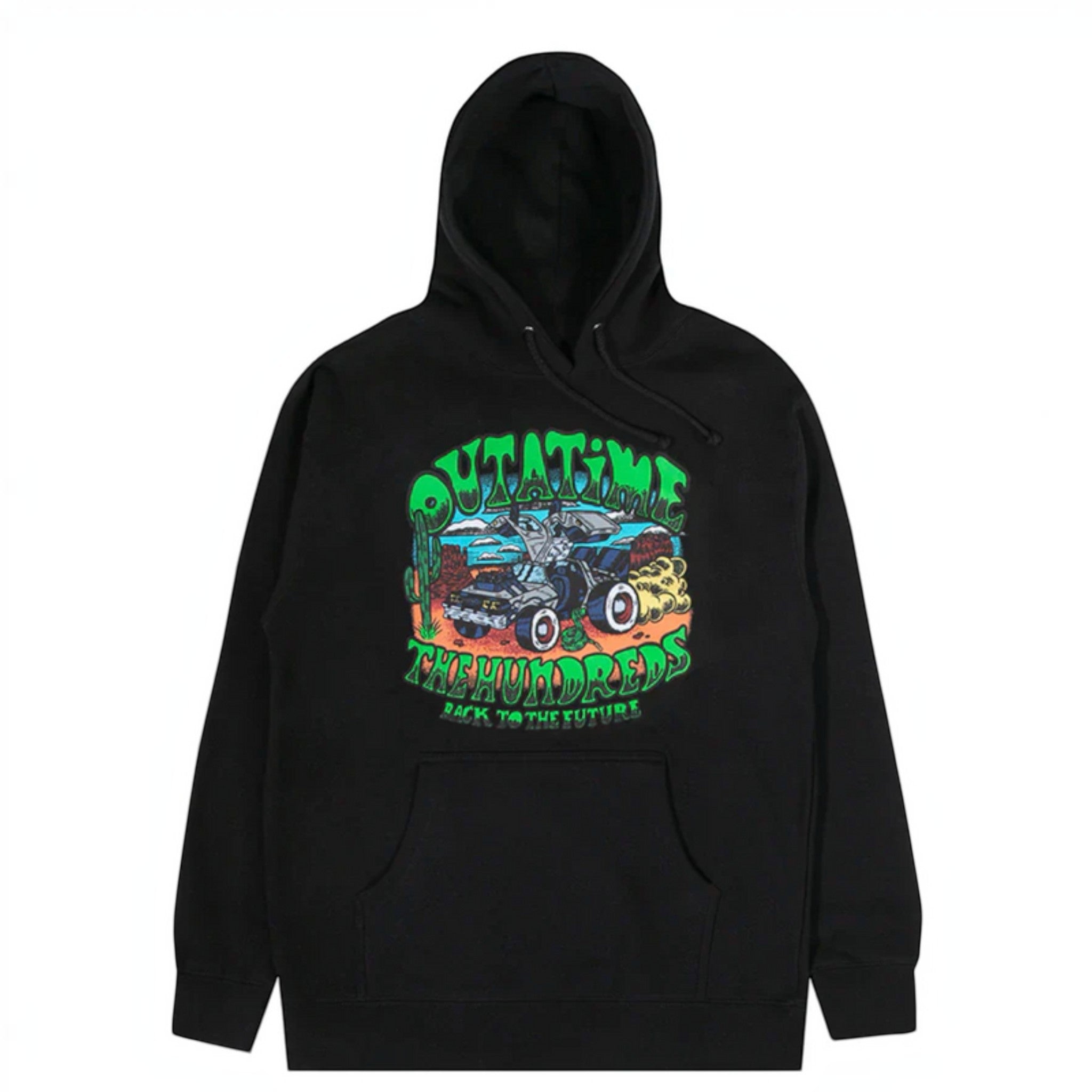 The Hundreds x Back To The Future Outta Time Hoodie "Black"