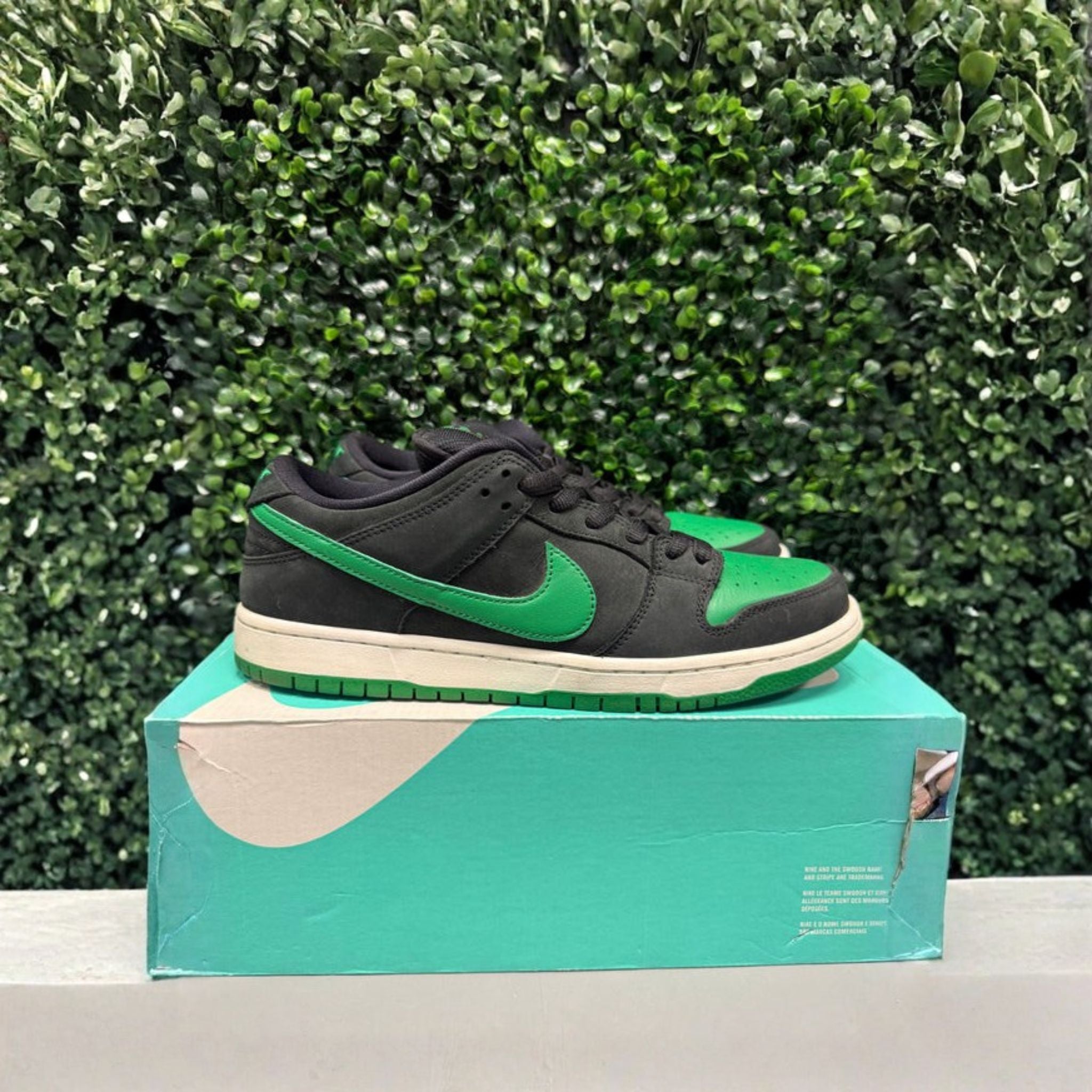 Nike SB Dunk Low “JPack Pine Green”  Size 10 Preowned