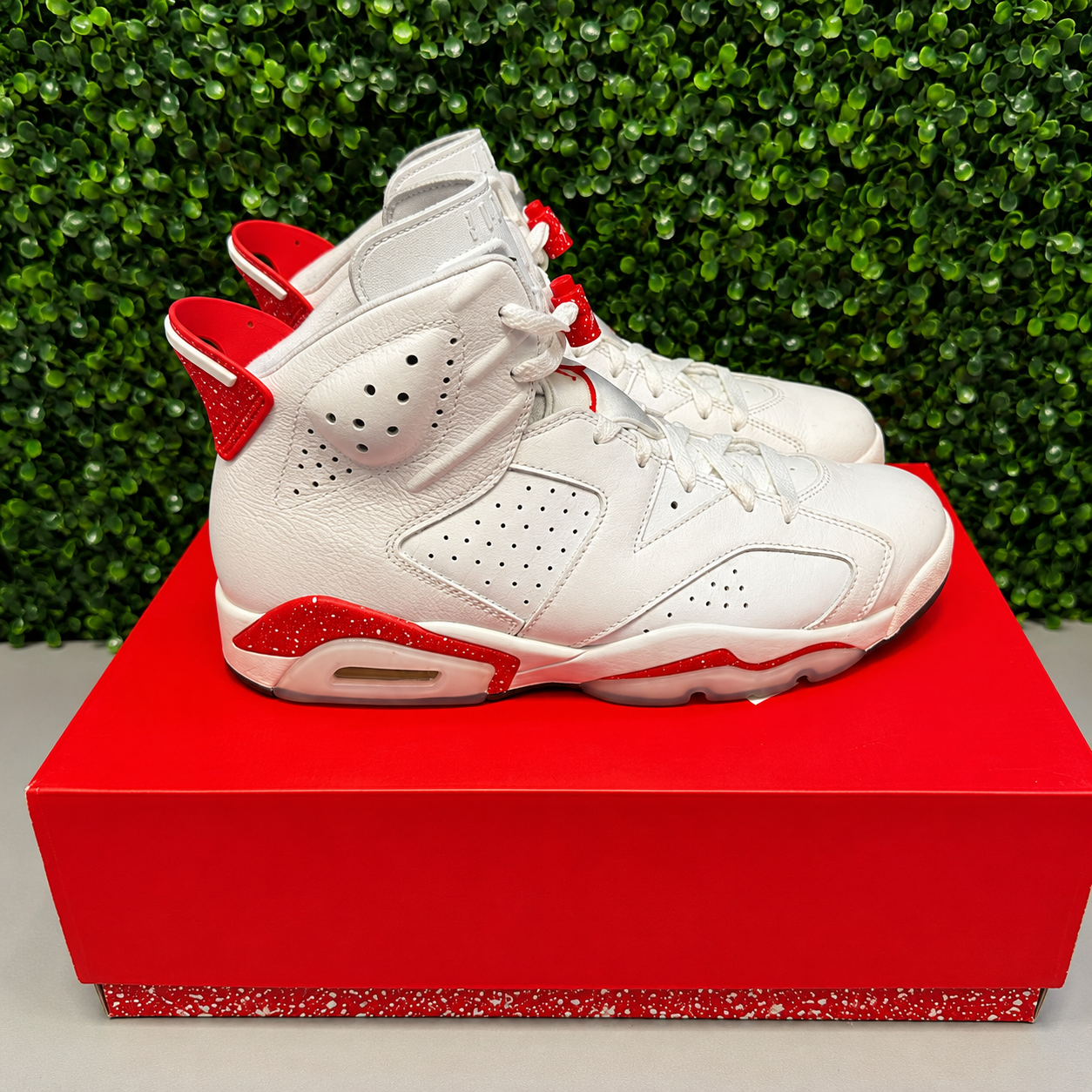Jordan 6 "Red Oreo" Size 9.5 Preowned