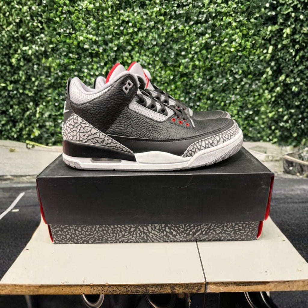 Jordan 3 Retro "Black Cement 2018" Size 10 Preowned