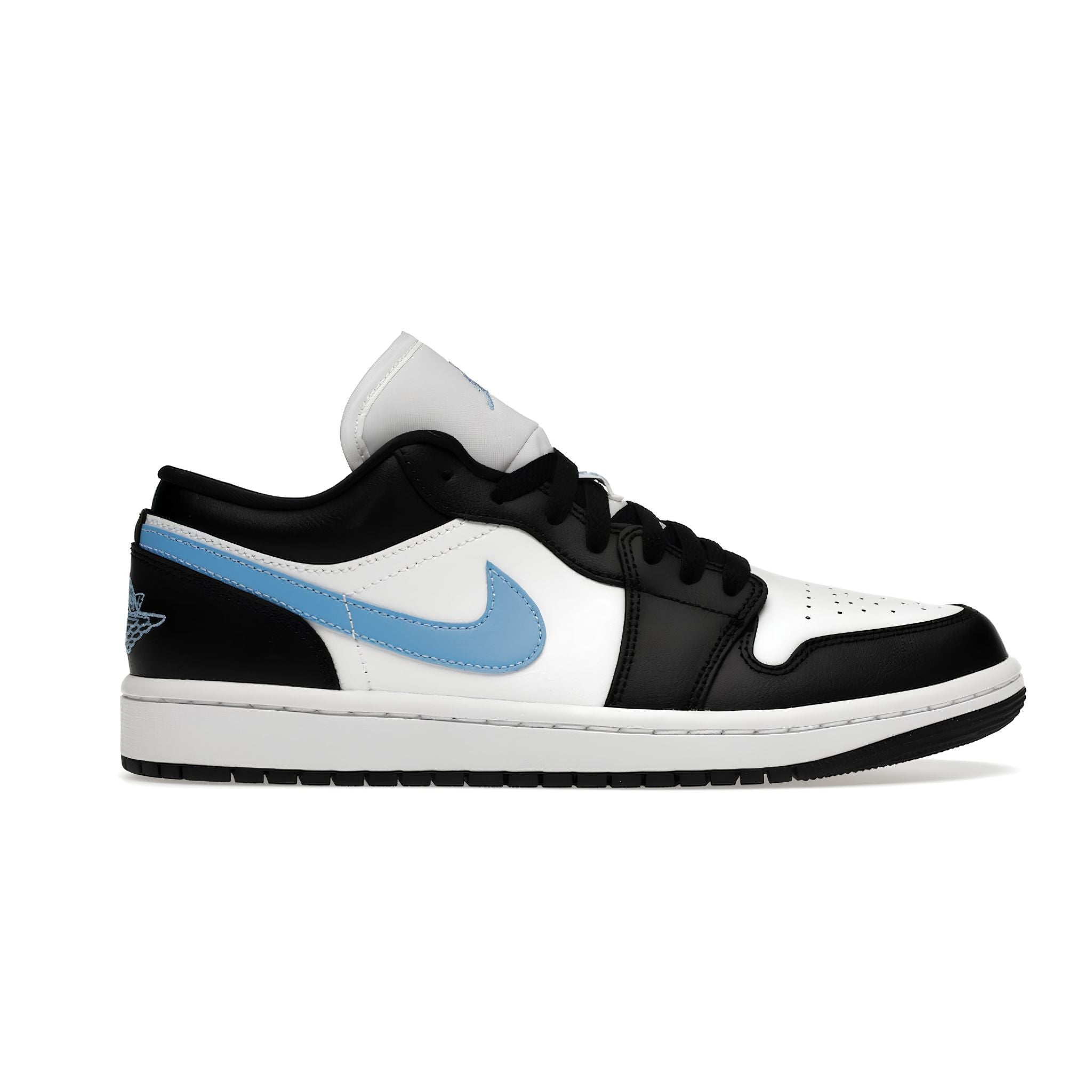 Jordan 1 Low "Black University Blue White" Women's