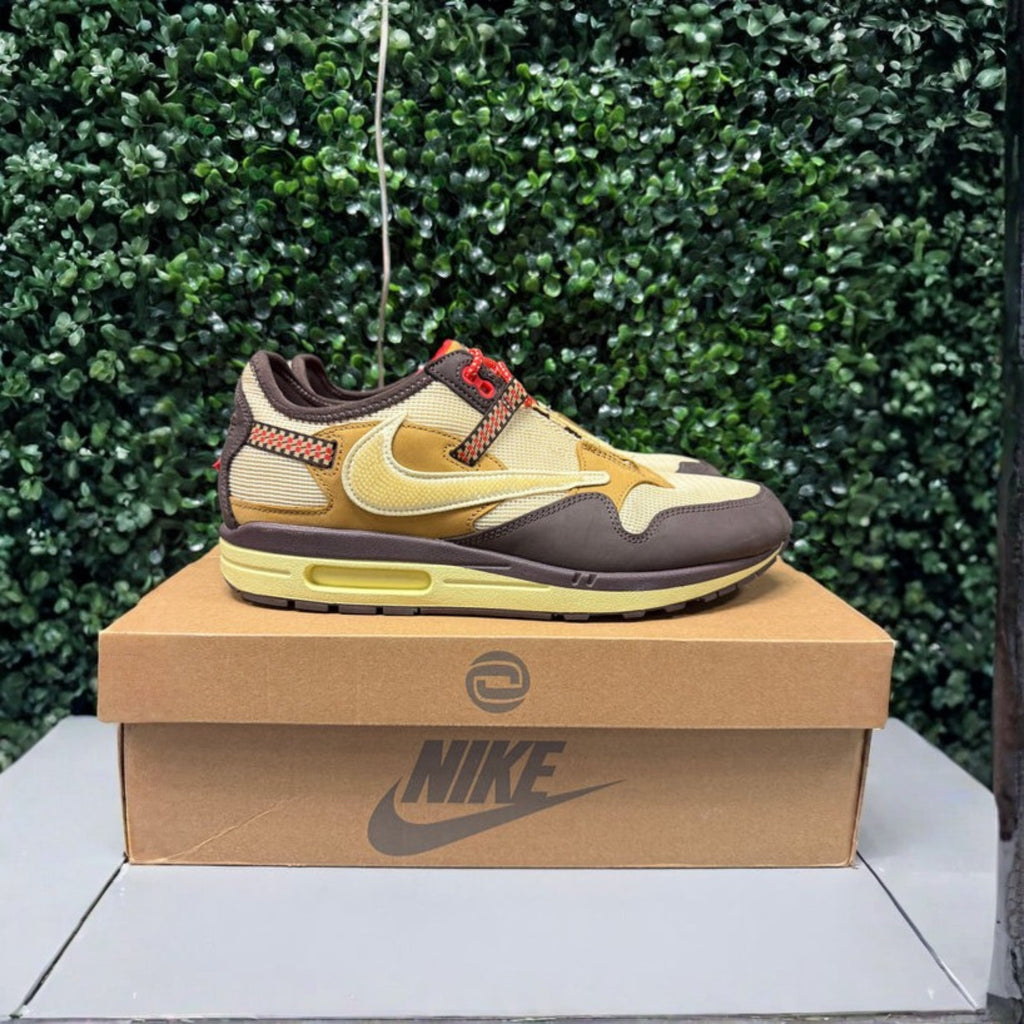 Nike Air Max 1 X Travis Scott "Baroque Brown" Size 11 Preowned