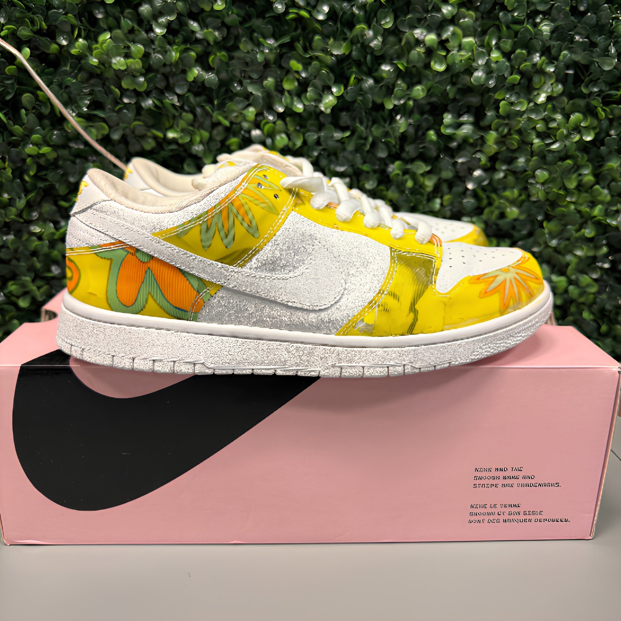 Nike SB Dunk Low "De La Soul" Size 10 Excellent Condition (2005) (Cracking Due Too Age)
