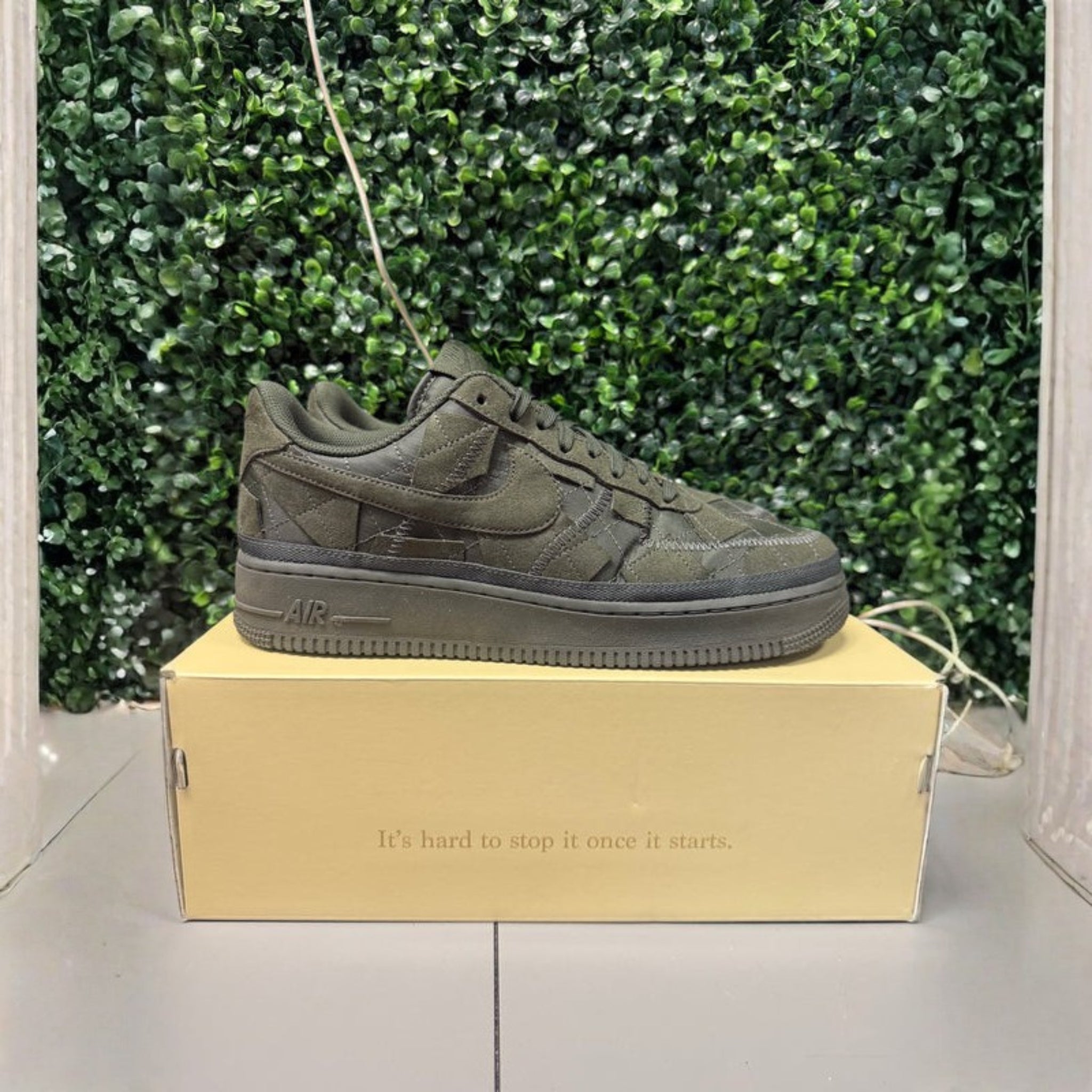 Nike Air Force 1 Low  "Billie Eilish Sequoia" Size 10.5 Preowned