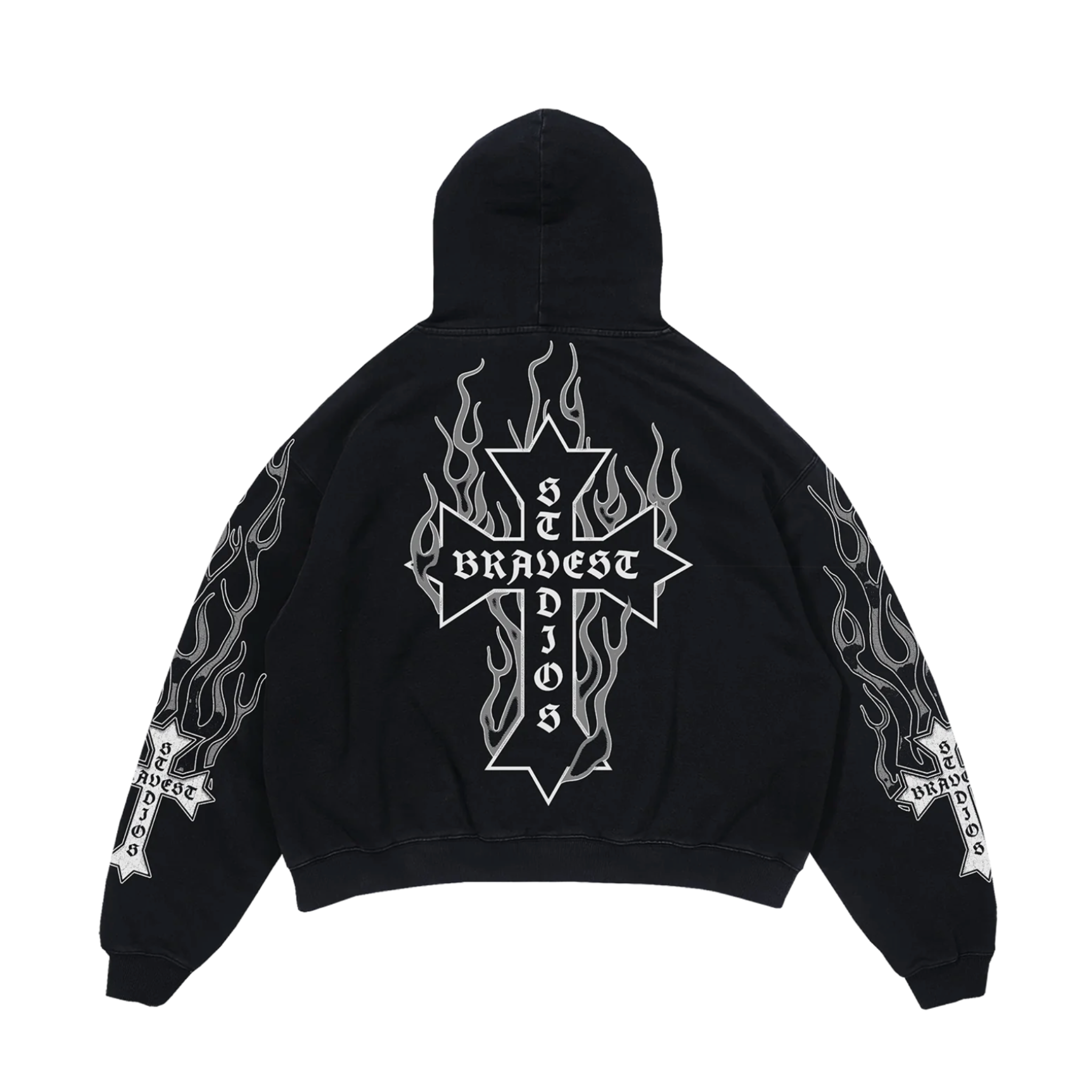 Bravest Studios Grey Eternal Hoodie