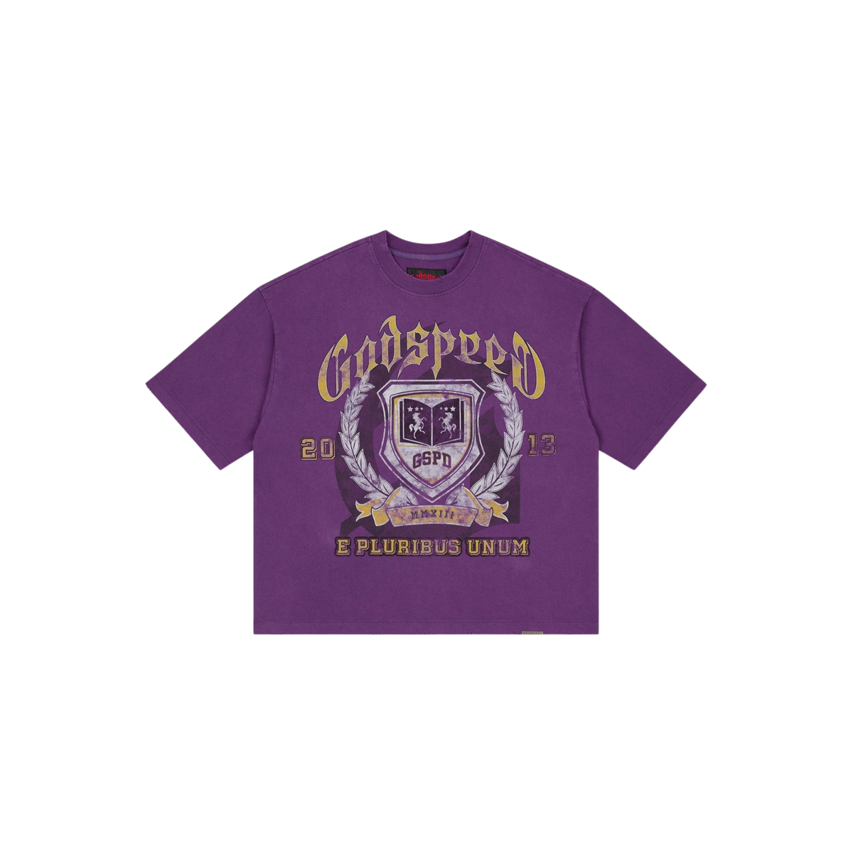 Godspeed Crest T-shirt Grape