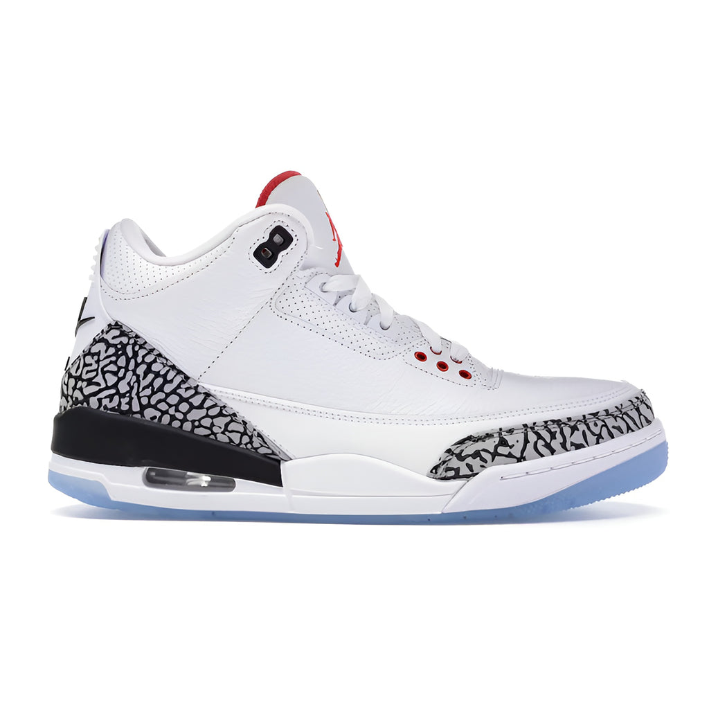 Jordan 3 Retro "Free Throw Line White Cement"