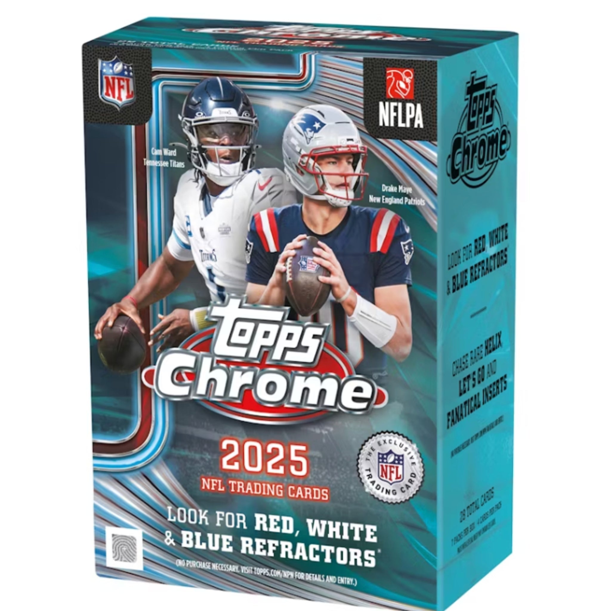 2025 Topps Chrome Football Value Box - Hype World