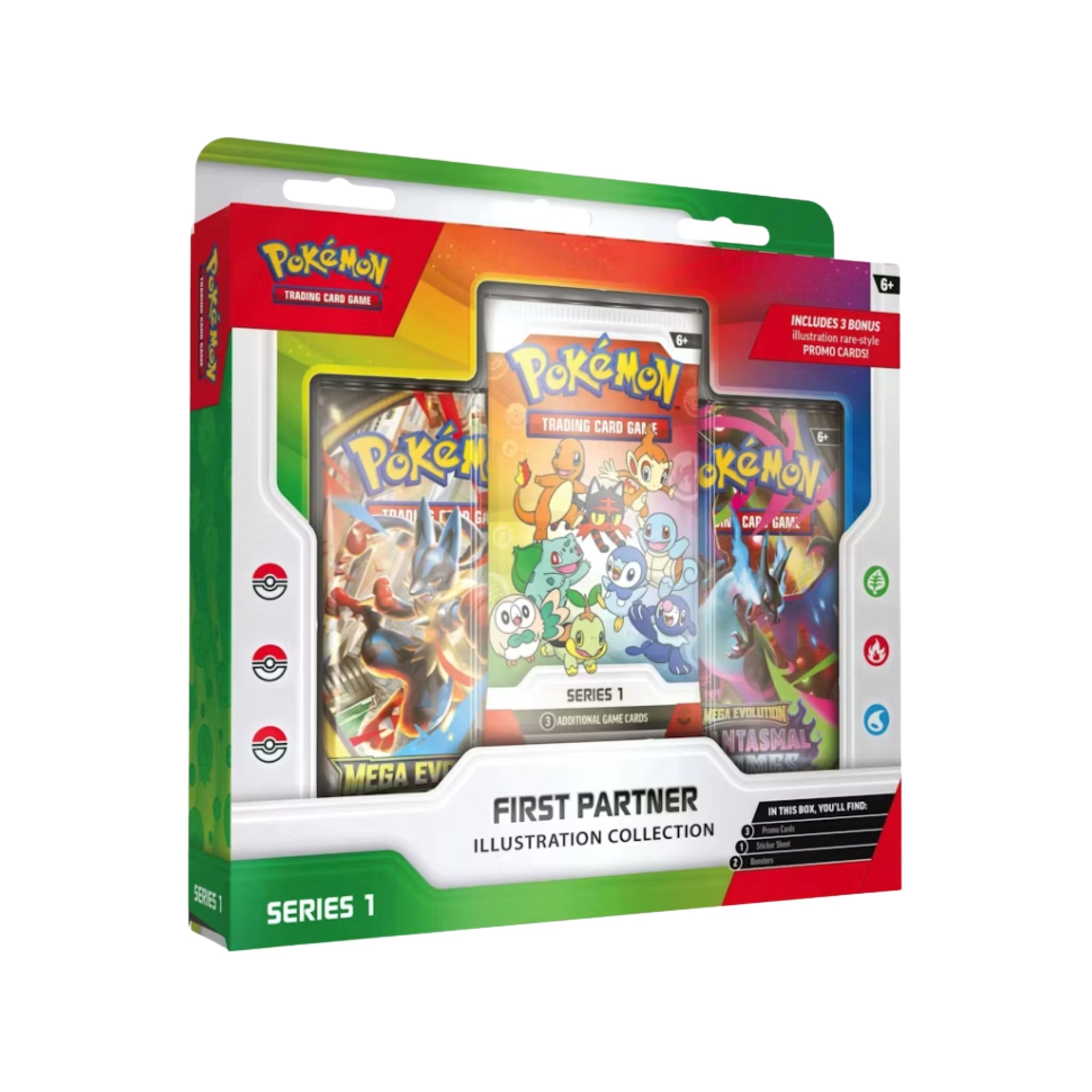 2026 Pokémon First Partner Illustration Collection Series 1 Box - Hype World