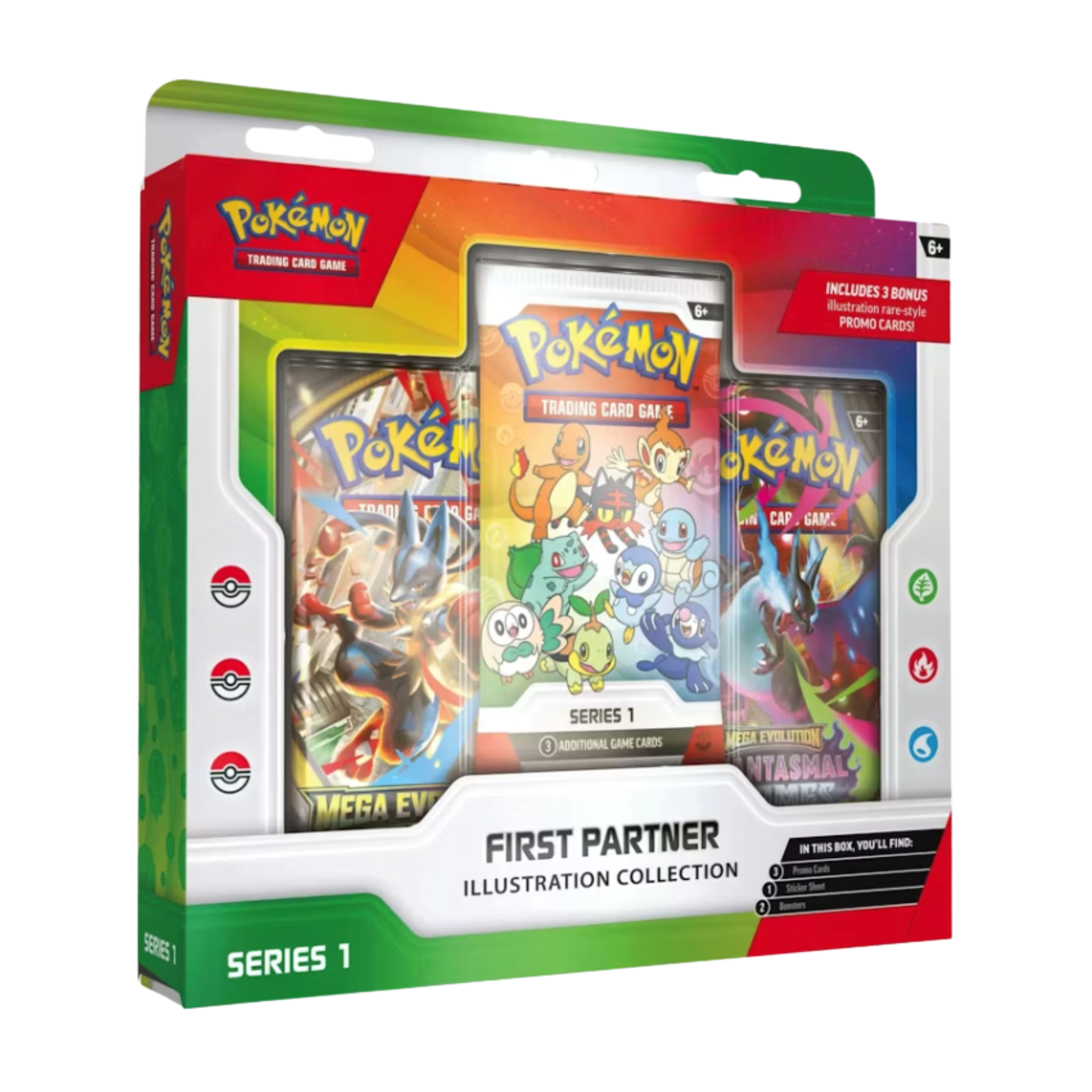 2026 Pokémon First Partner Illustration Collection Series 1 Box - Hype World