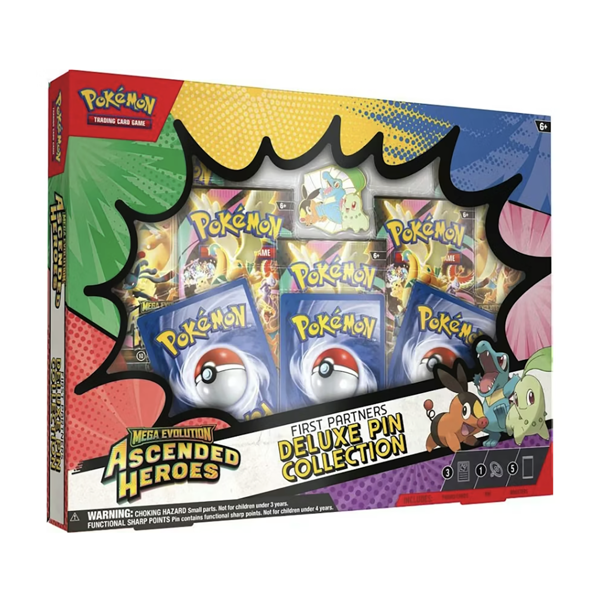 2026 Pokémon Mega Evolution Ascended Heroes Deluxe Pin Collection Box - Hype World