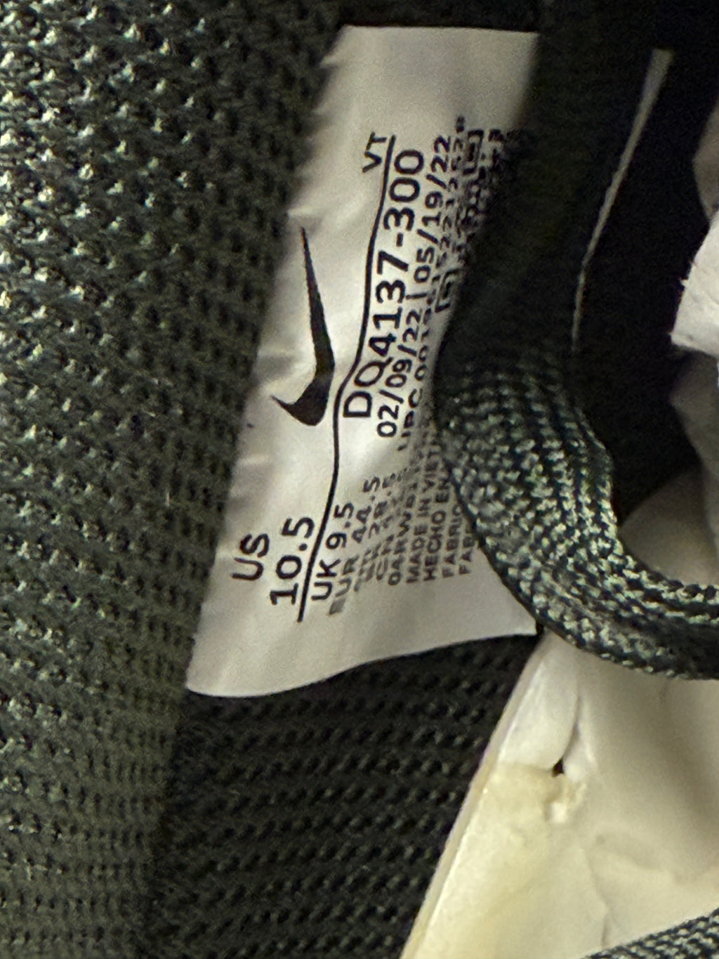 Nike Air Force 1 Low  "Billie Eilish Sequoia" Size 10.5 Preowned