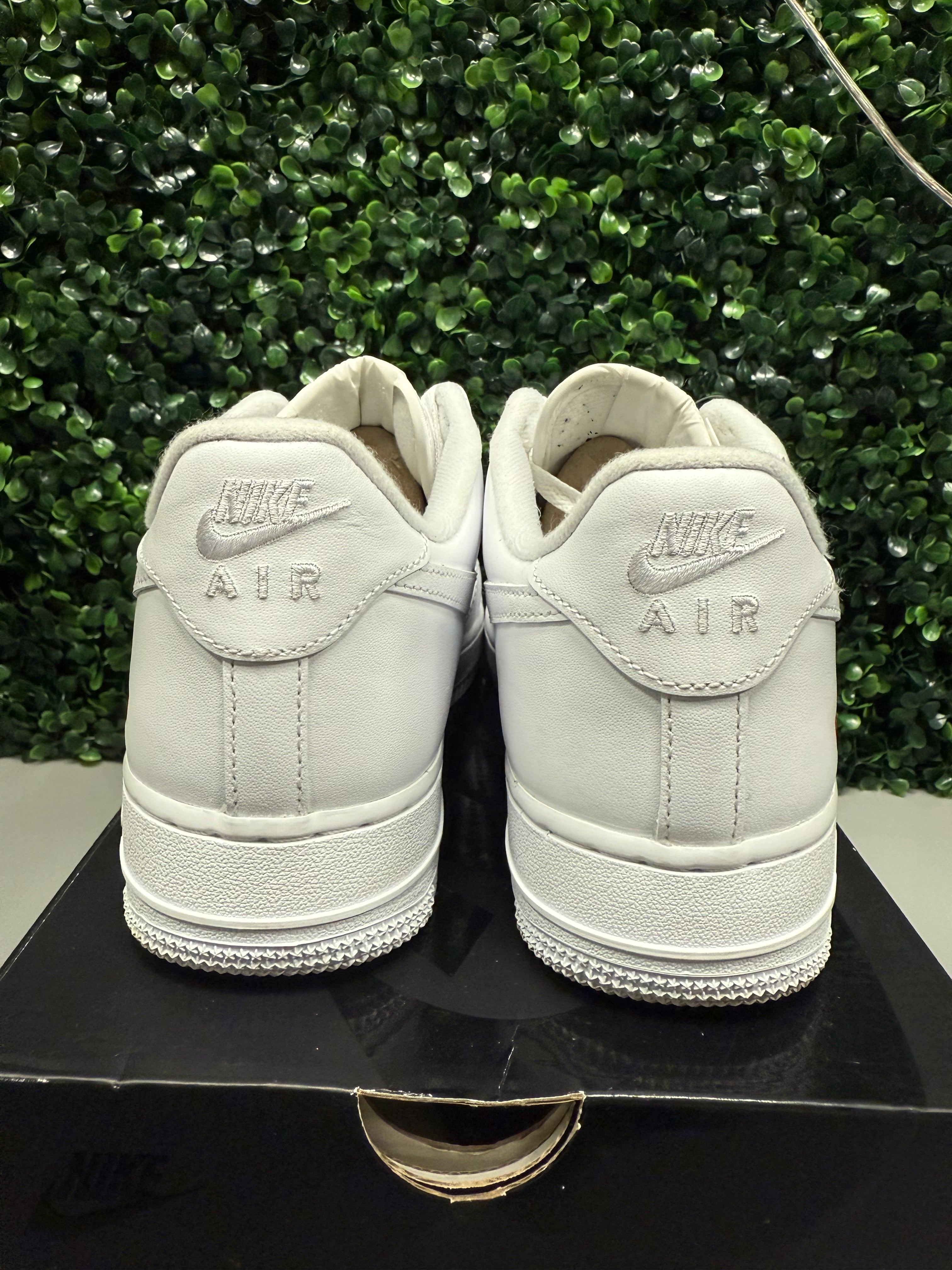 Nike Air Force 1 "Supreme White" Size 7.5 Preowned