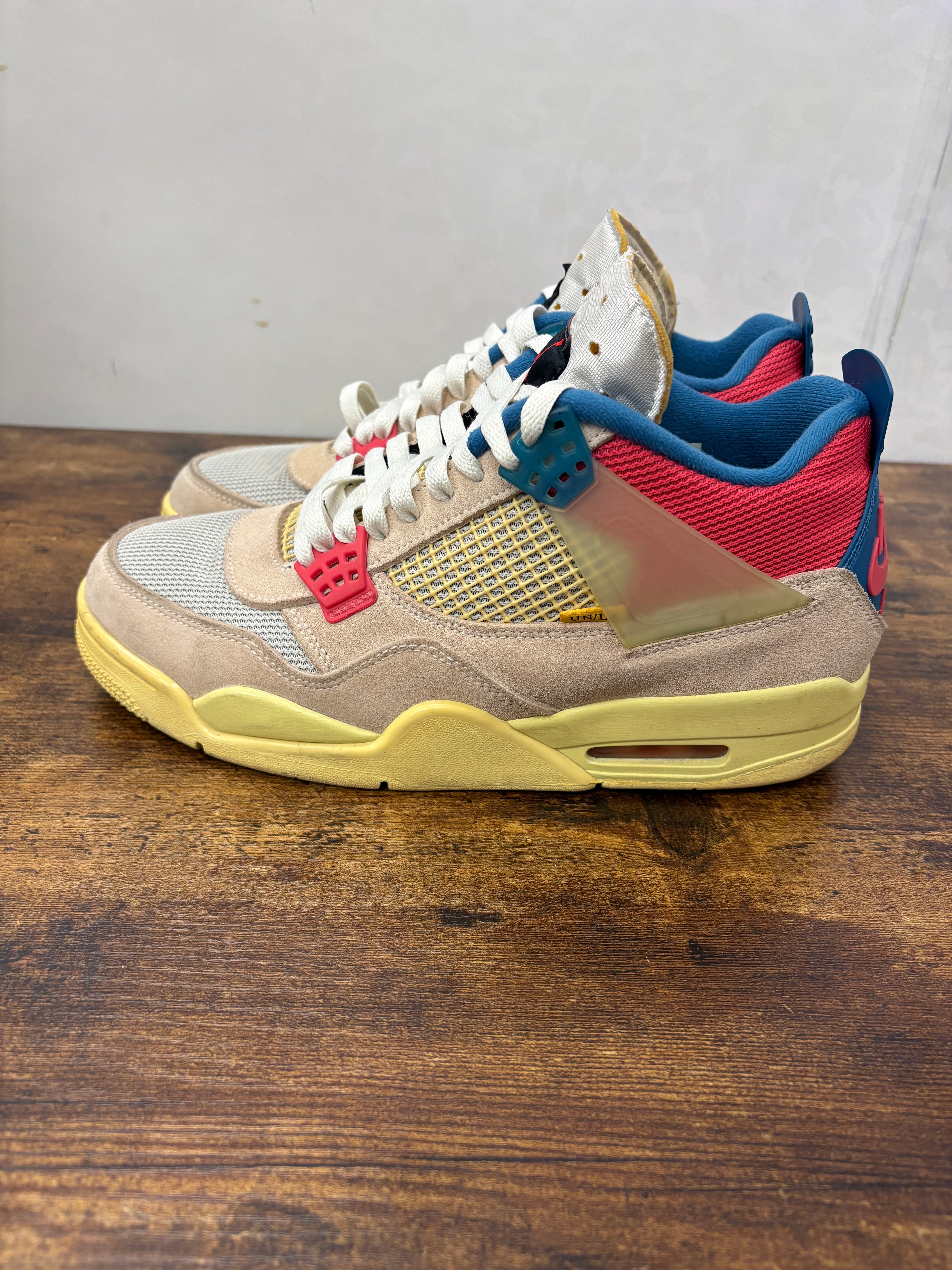 Jordan 4 Union “Guava Ice” Preowned Size 10 No Box