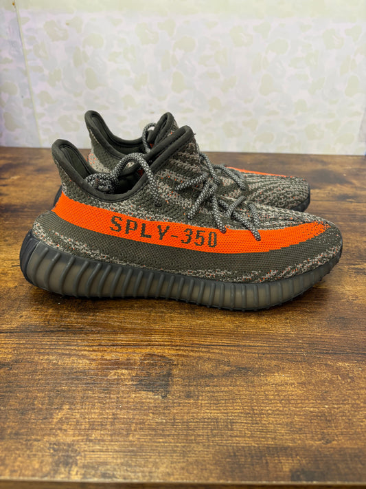 Yeezy 350 “Carbon Beluga” Size 9.5 Preowned No Box