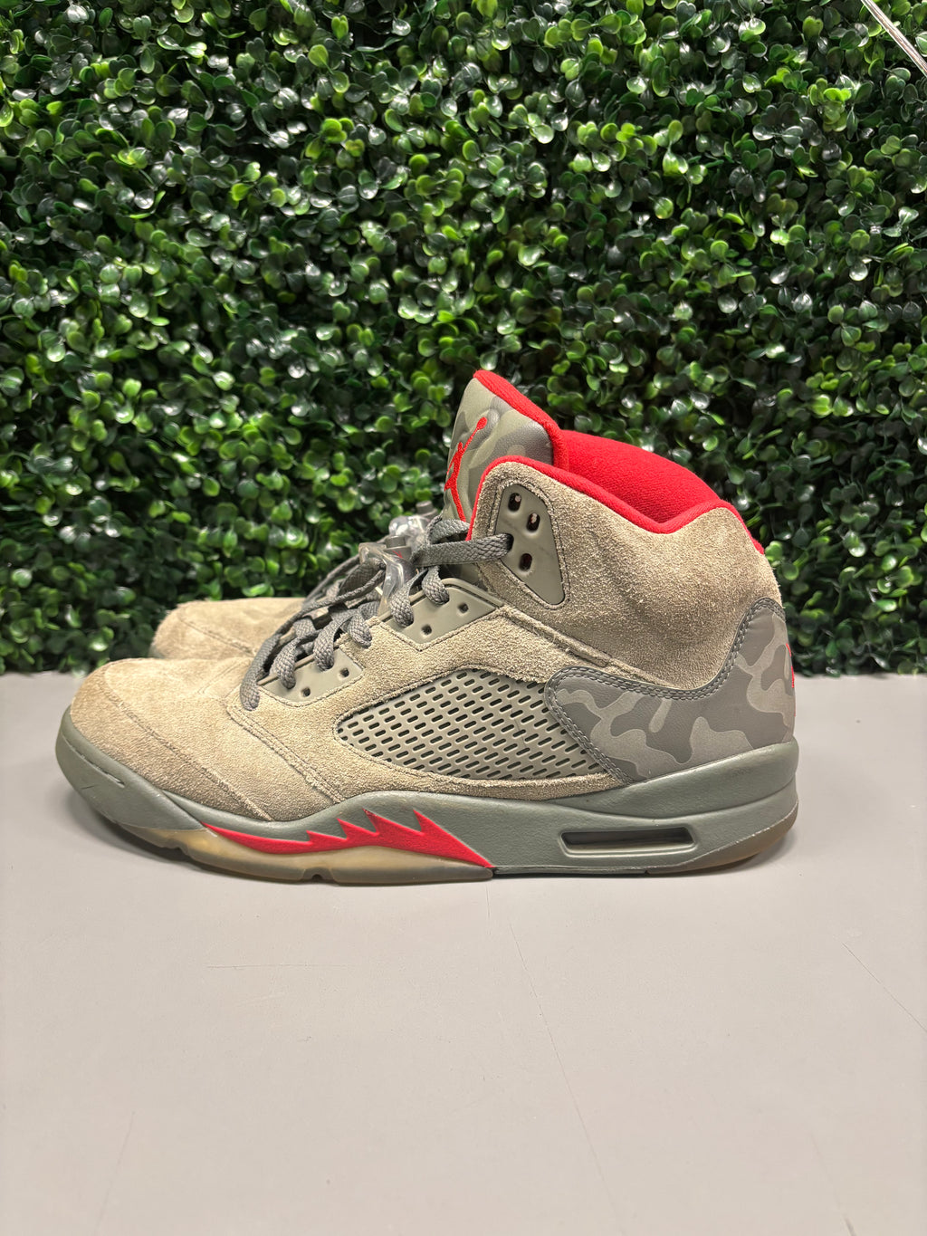 Jordan 5 "P51 Camo" Size 12 Preowned