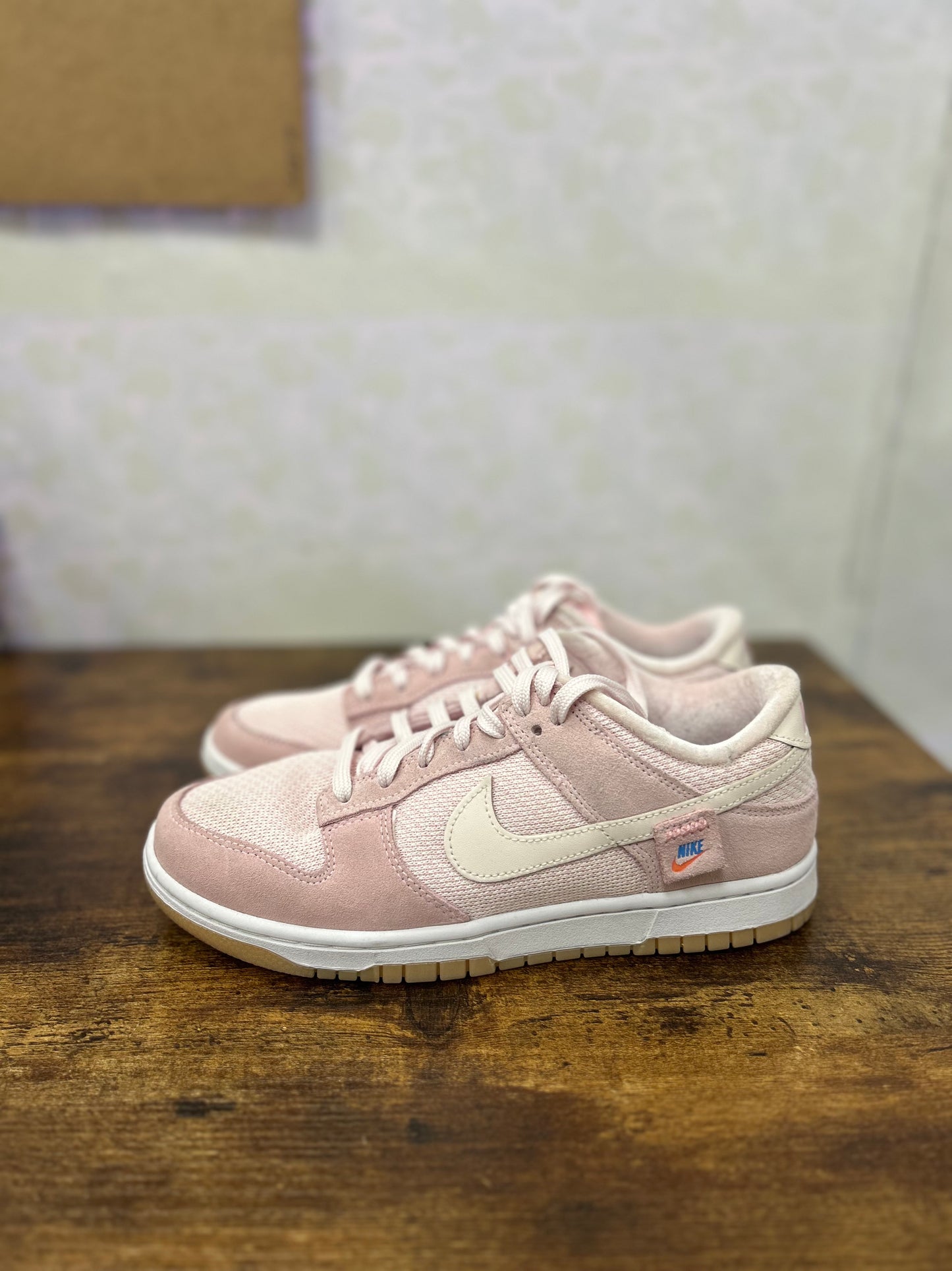 Nike Dunk Low “Teddy Bear” Size 7M / 8.5W Preowned