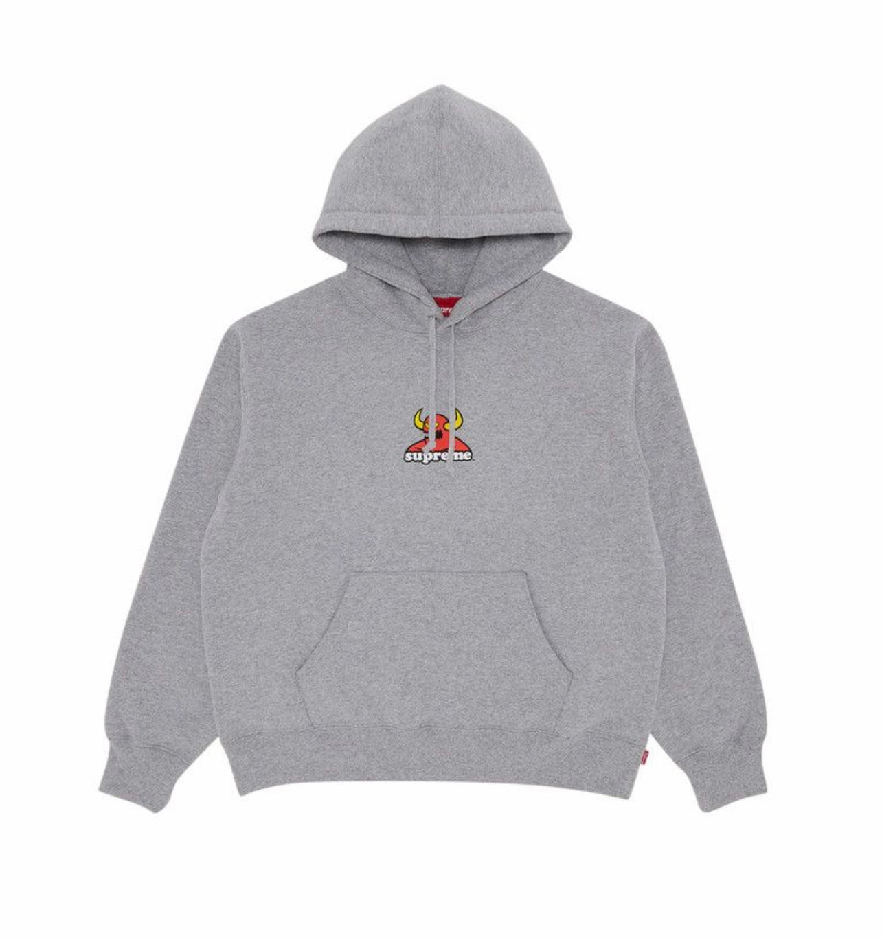 Supreme x Toy Machine Hoodie “Heather Grey”