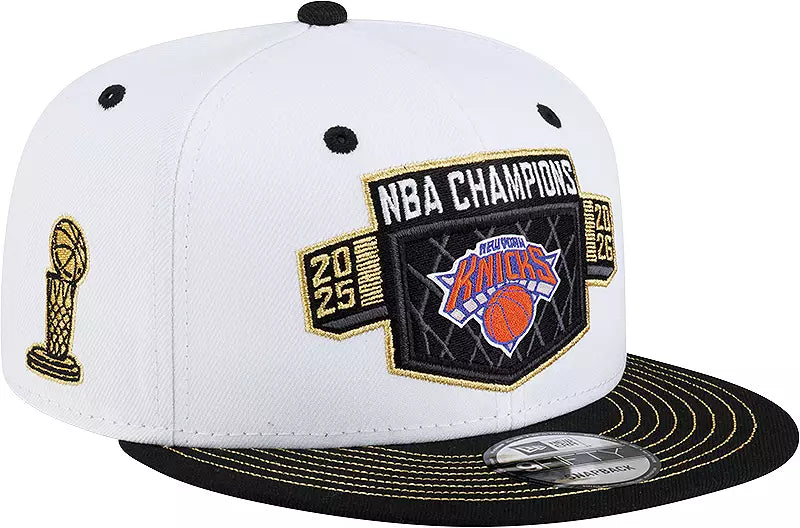 New Era Adult 2026 NBA Champions New York Knicks Locker Room 9Fifty Hat