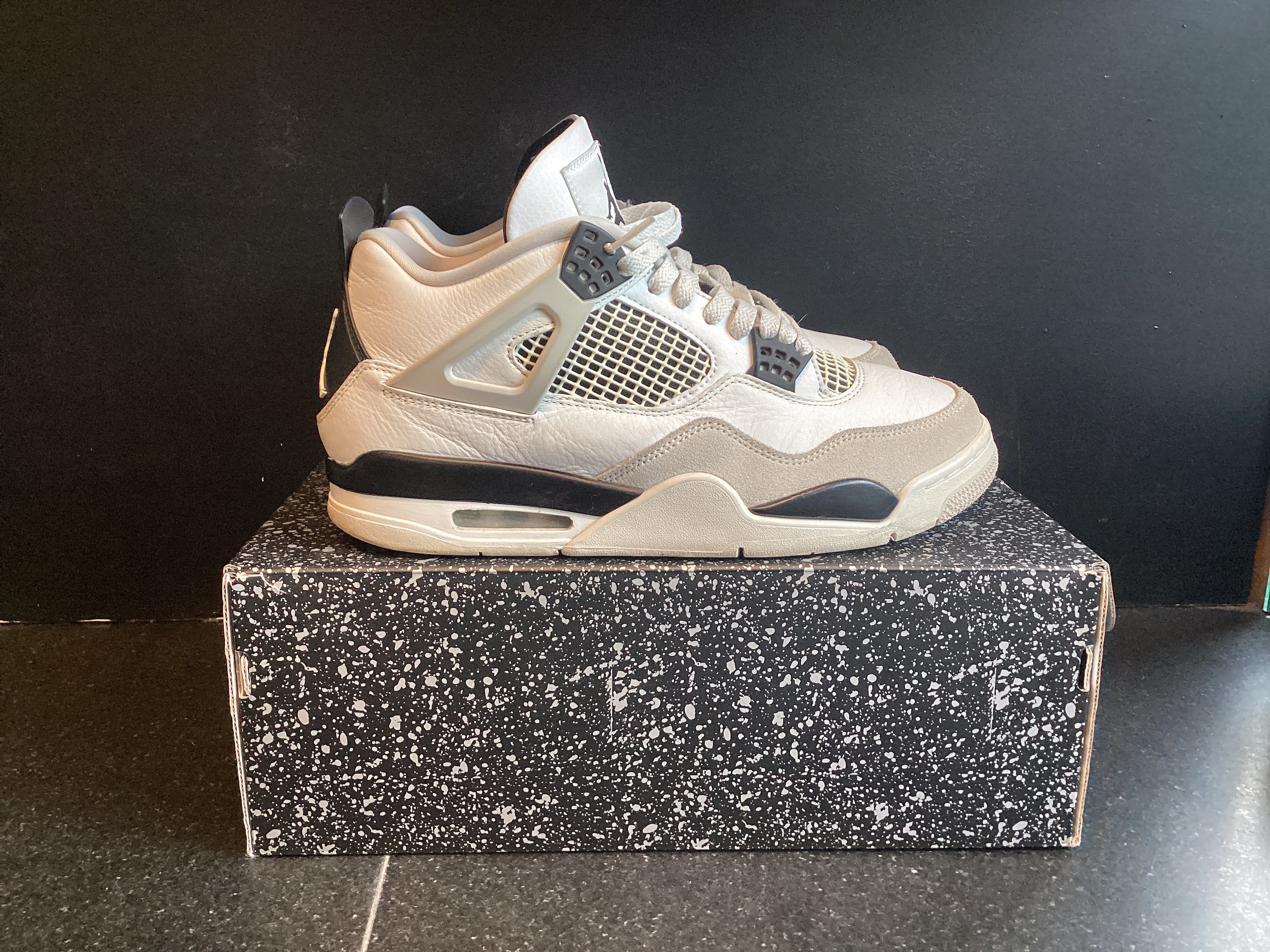 Jordan 4 “Military Black” Preowned Size 10.5