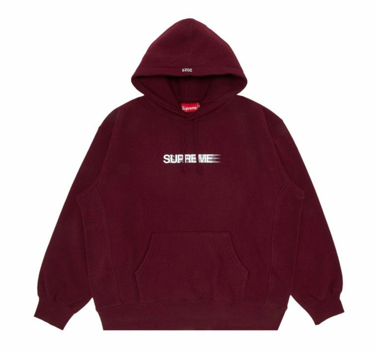Supreme Motion Logo hoodie “Burgundy”