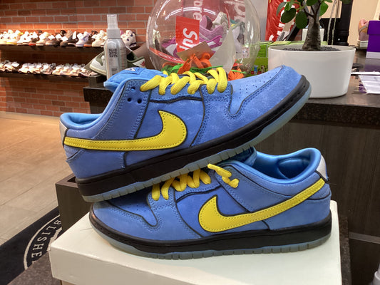 Nike Sb Dunk Low PowerPuff Girls “Bubbles” Size 6.5 Pre Owned