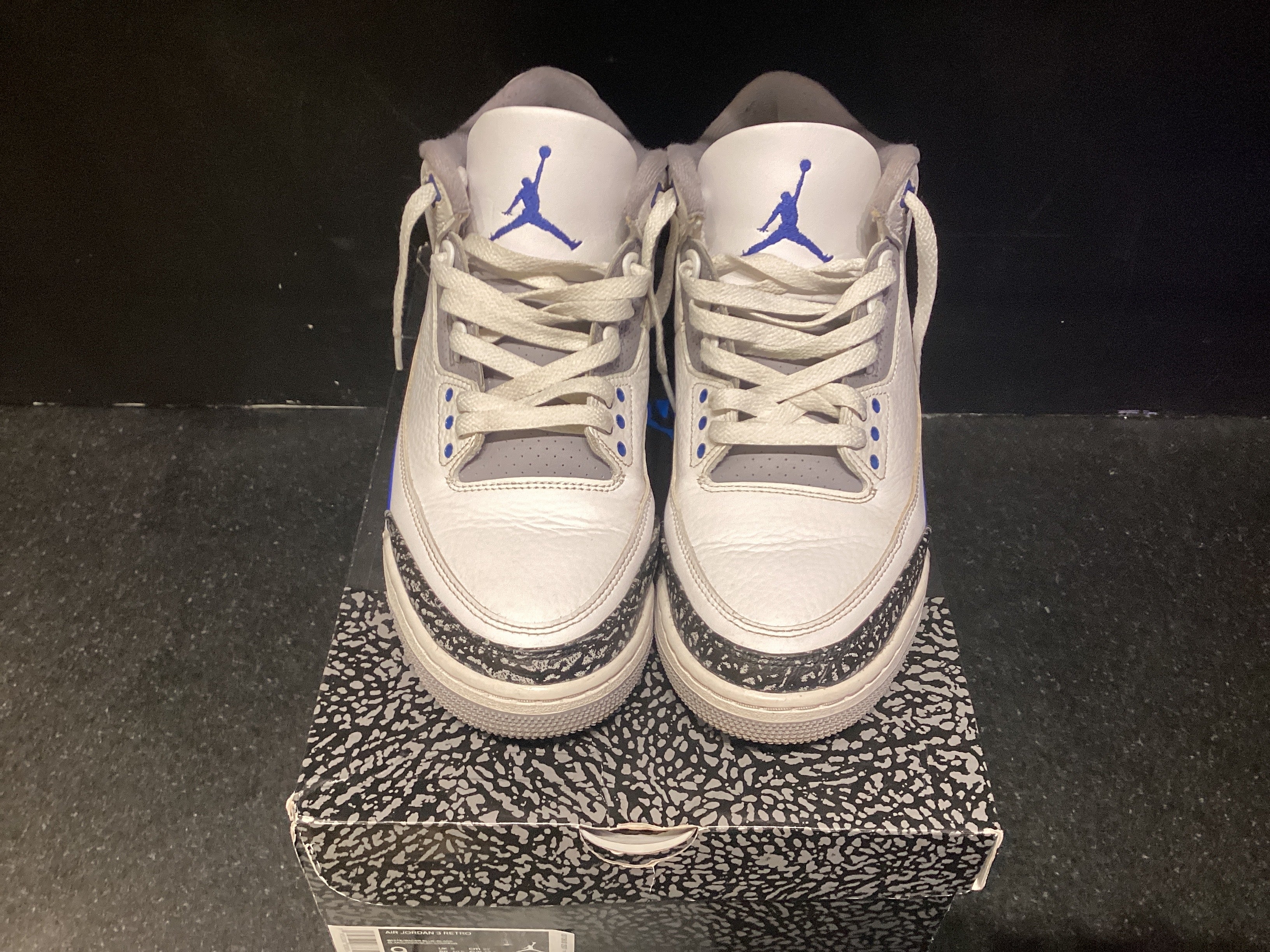 Jordan 3 “Racer Blue” Preowned Size 9