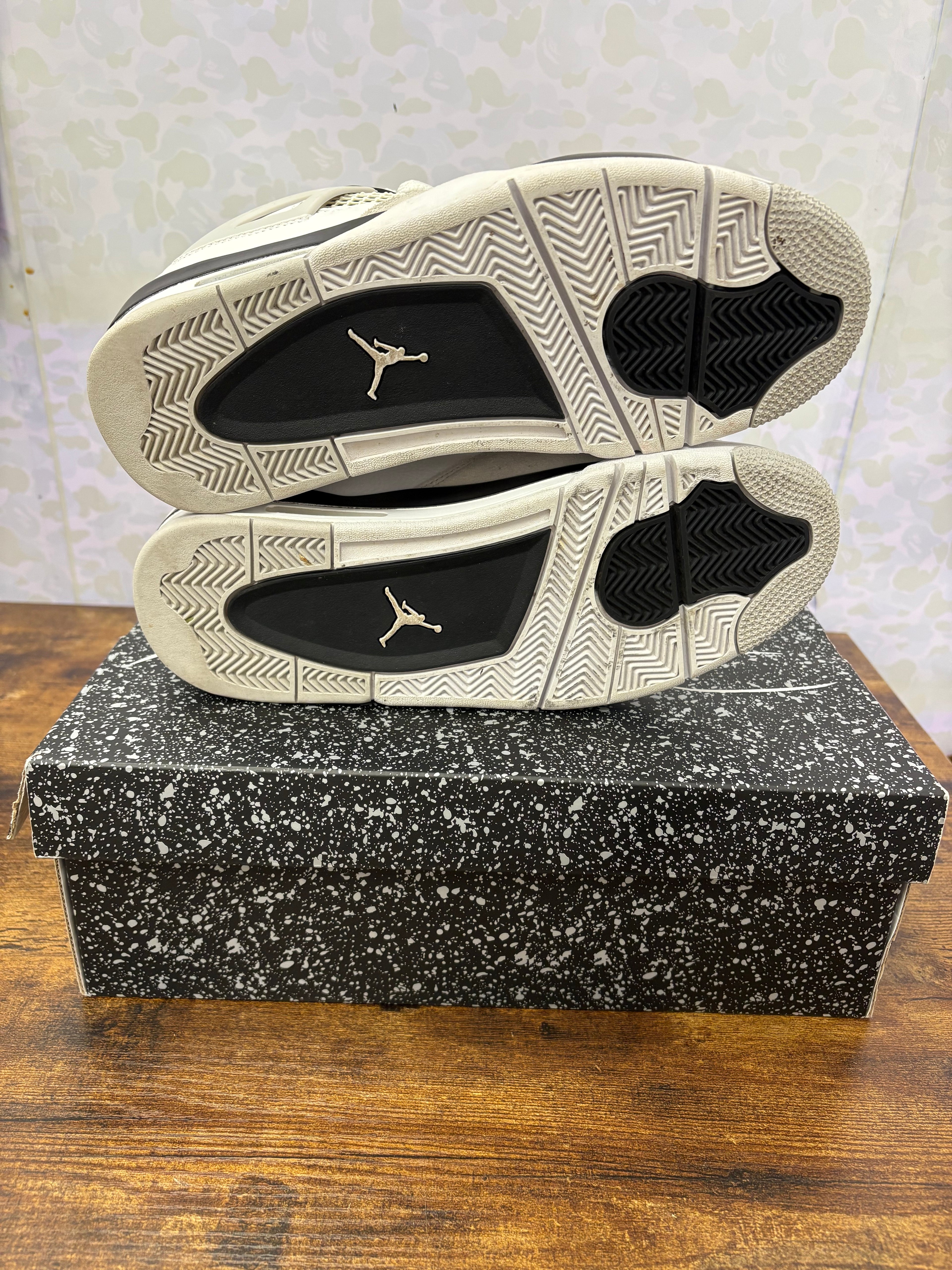 Jordan 4 “Military Black” Preowned Size 10