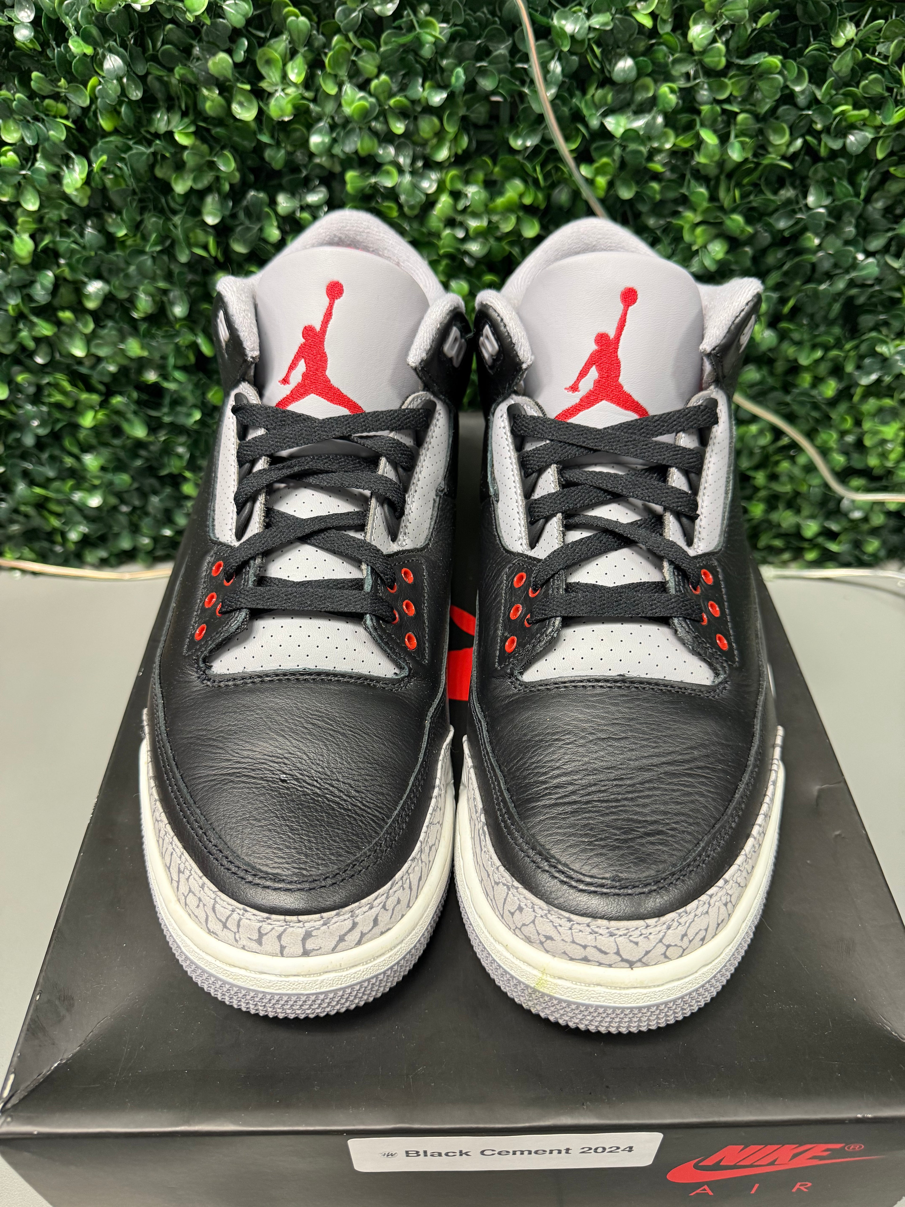Jordan 3 "Black Cement 2024" Size 13 Preowned