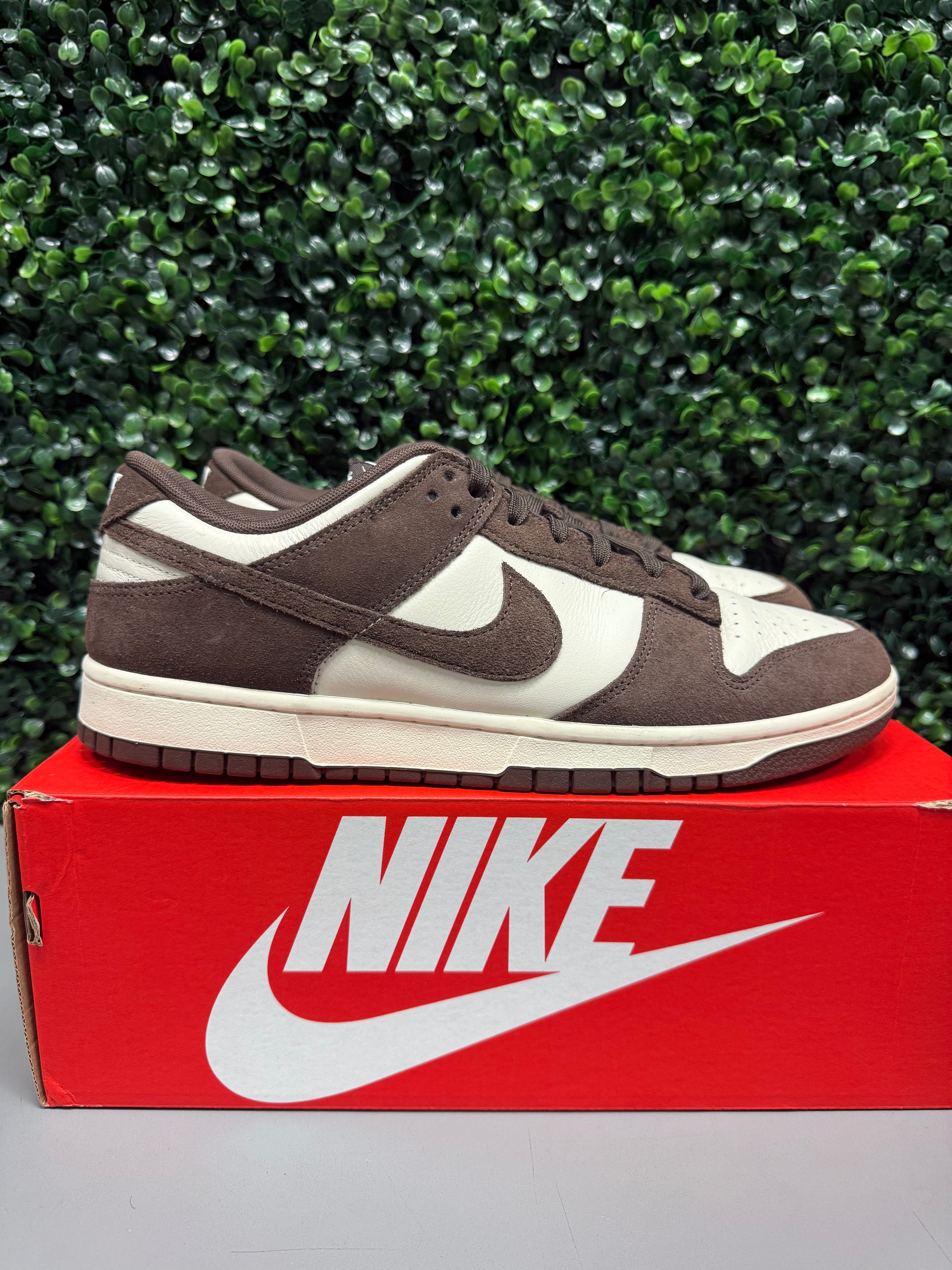 Nike Dunk Low "Ivory Baroque Brown" Size 12 Preowned