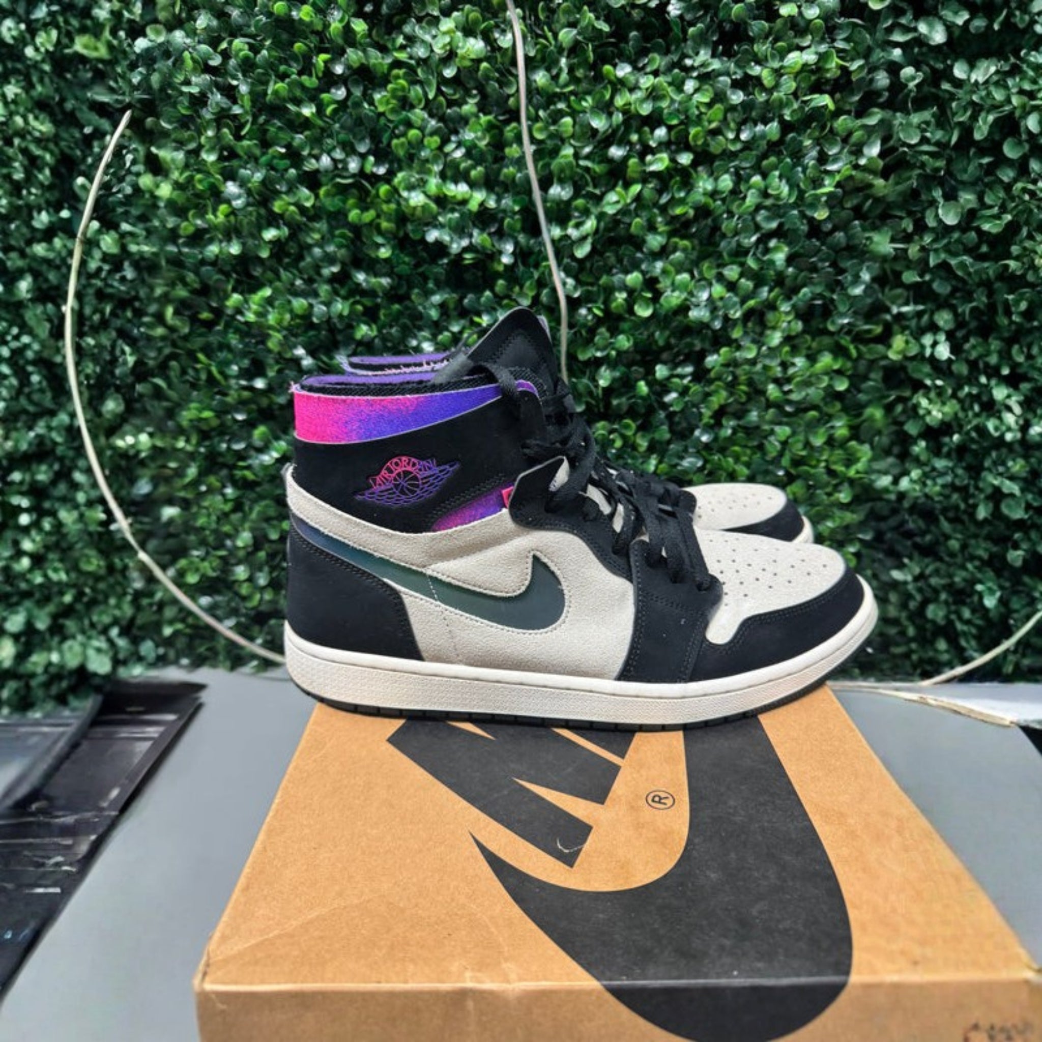 Jordan 1 High Zoom Air CMFT PSG Paris Saint-Germain Size 11.5 Preowned