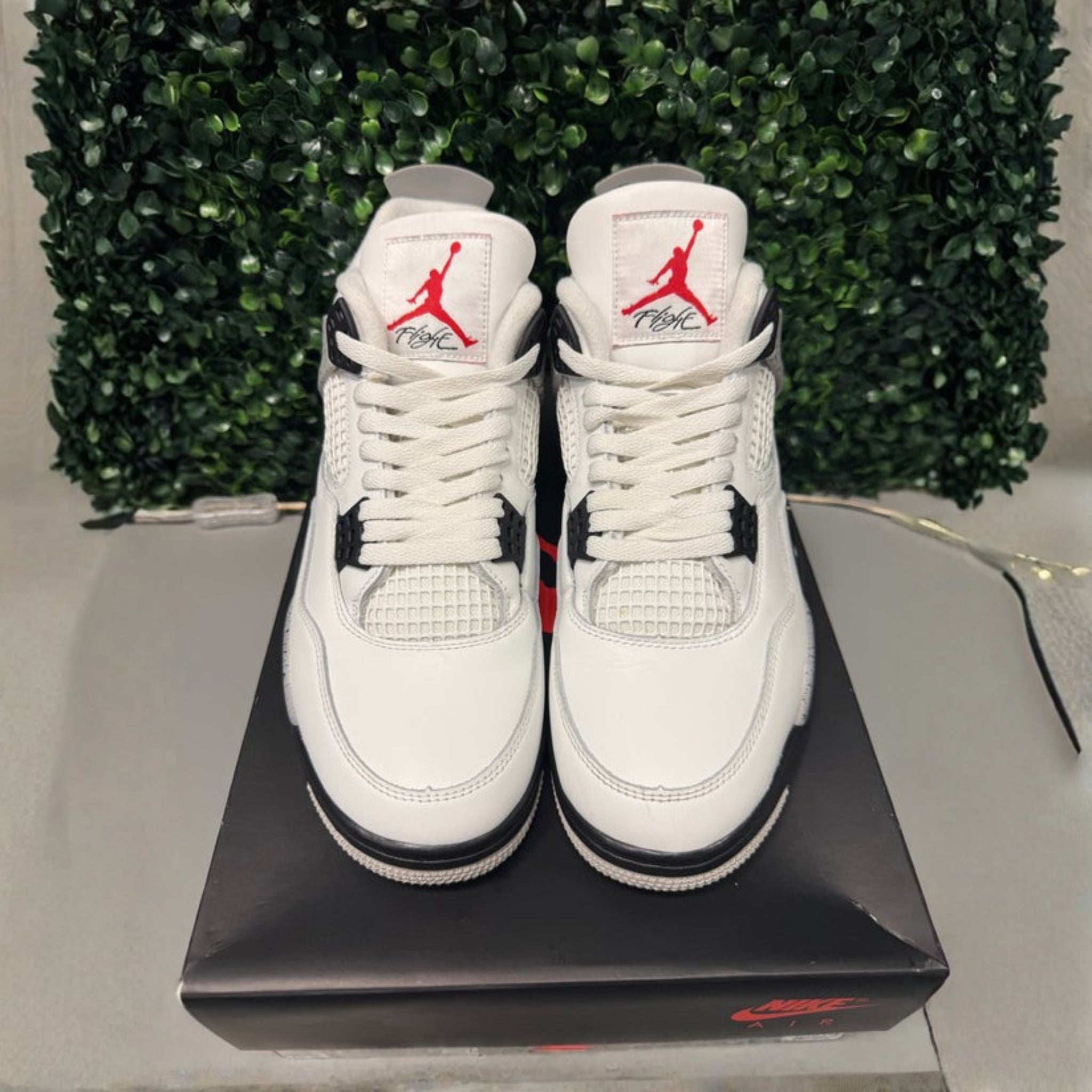 Jordan 4 "White Cement Reimagined" Size 11 Preowned