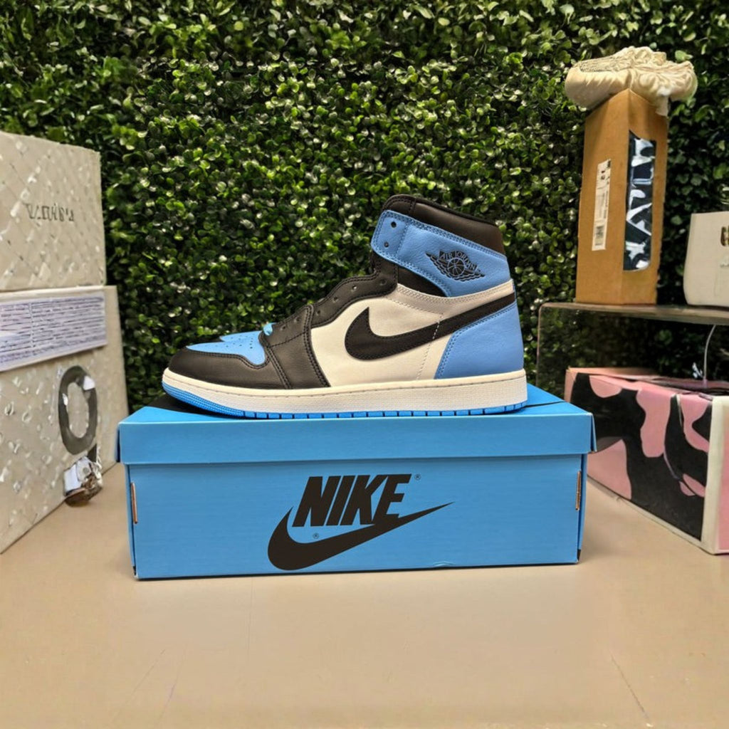 Jordan 1 Retro High OG "UNC Toe" Size 13 Tried On