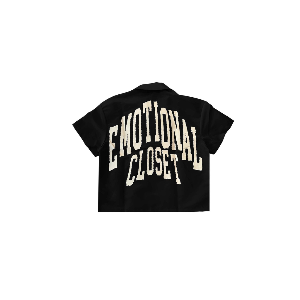 Mixed Emotions Black Backyard Nylon Shirt