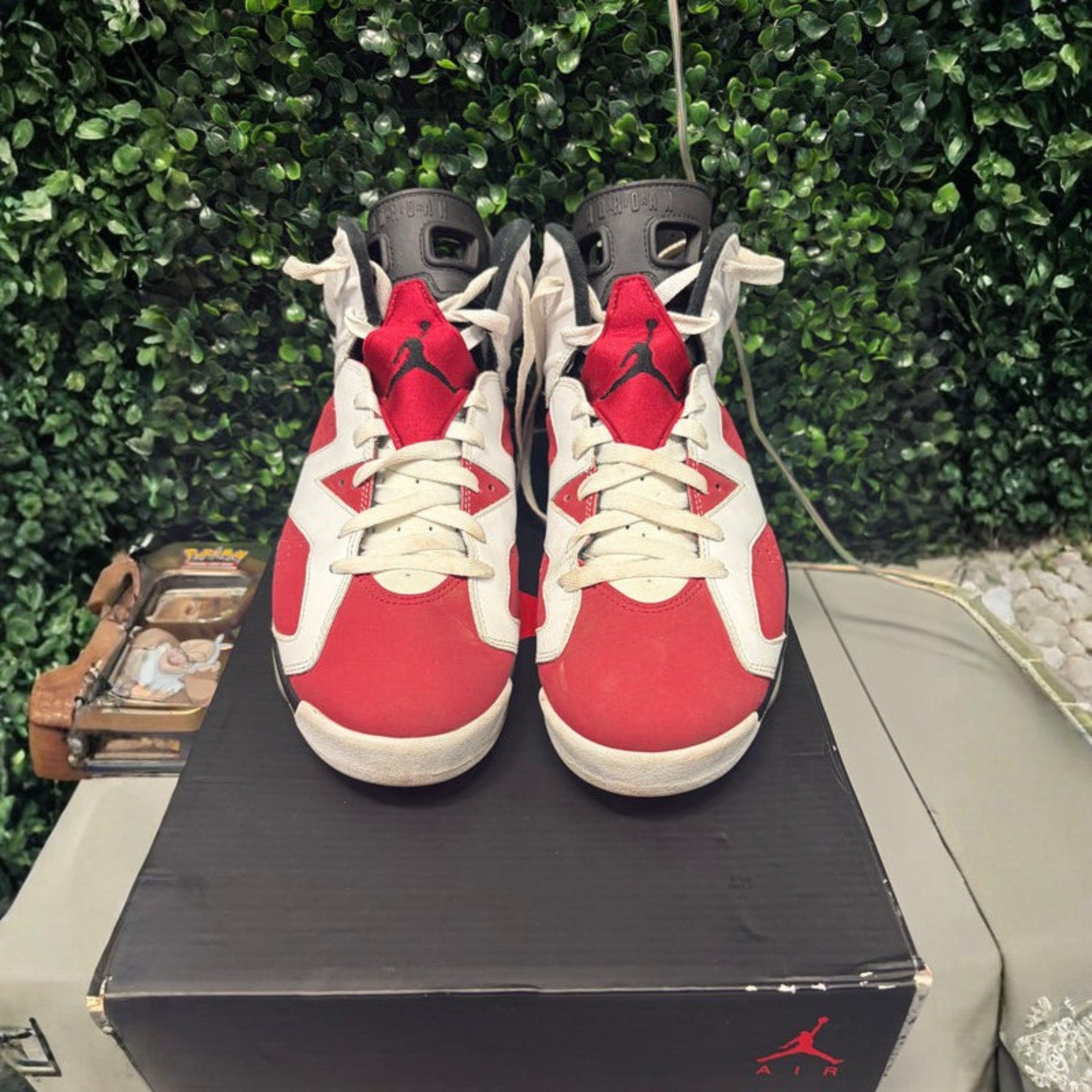 Jordan 6 "Carmine" Size 9.5 Preowned