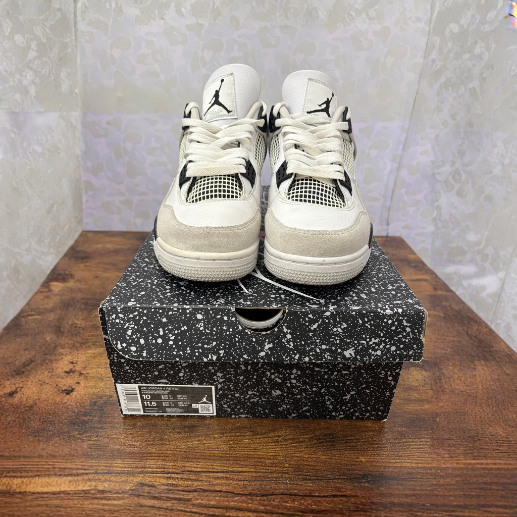 Jordan 4 “Military Black” Preowned Size 10