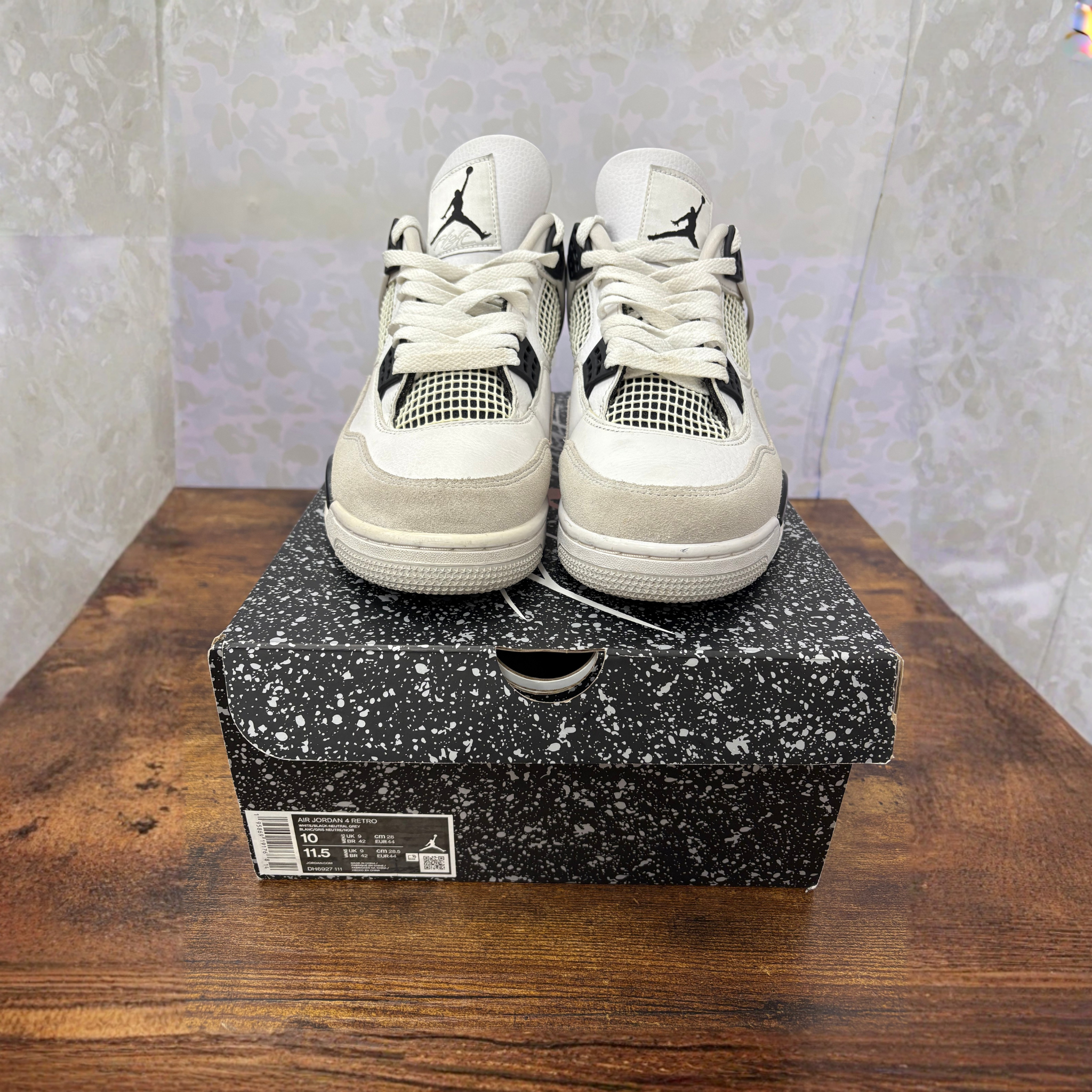 Jordan 4 “Military Black” Preowned Size 10