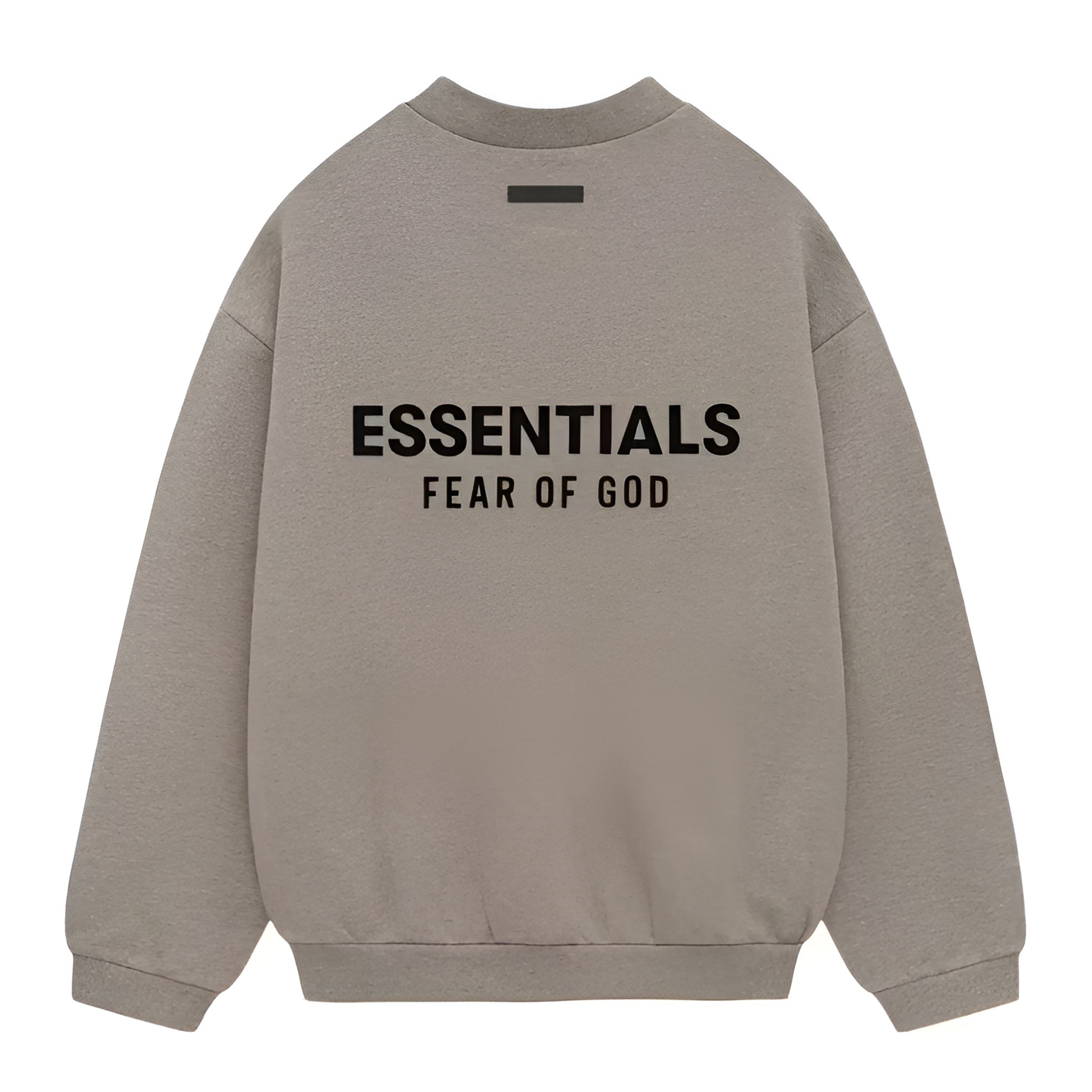 Fear of God Essentials Fleece Crewneck (FW24) "Heather Gray"