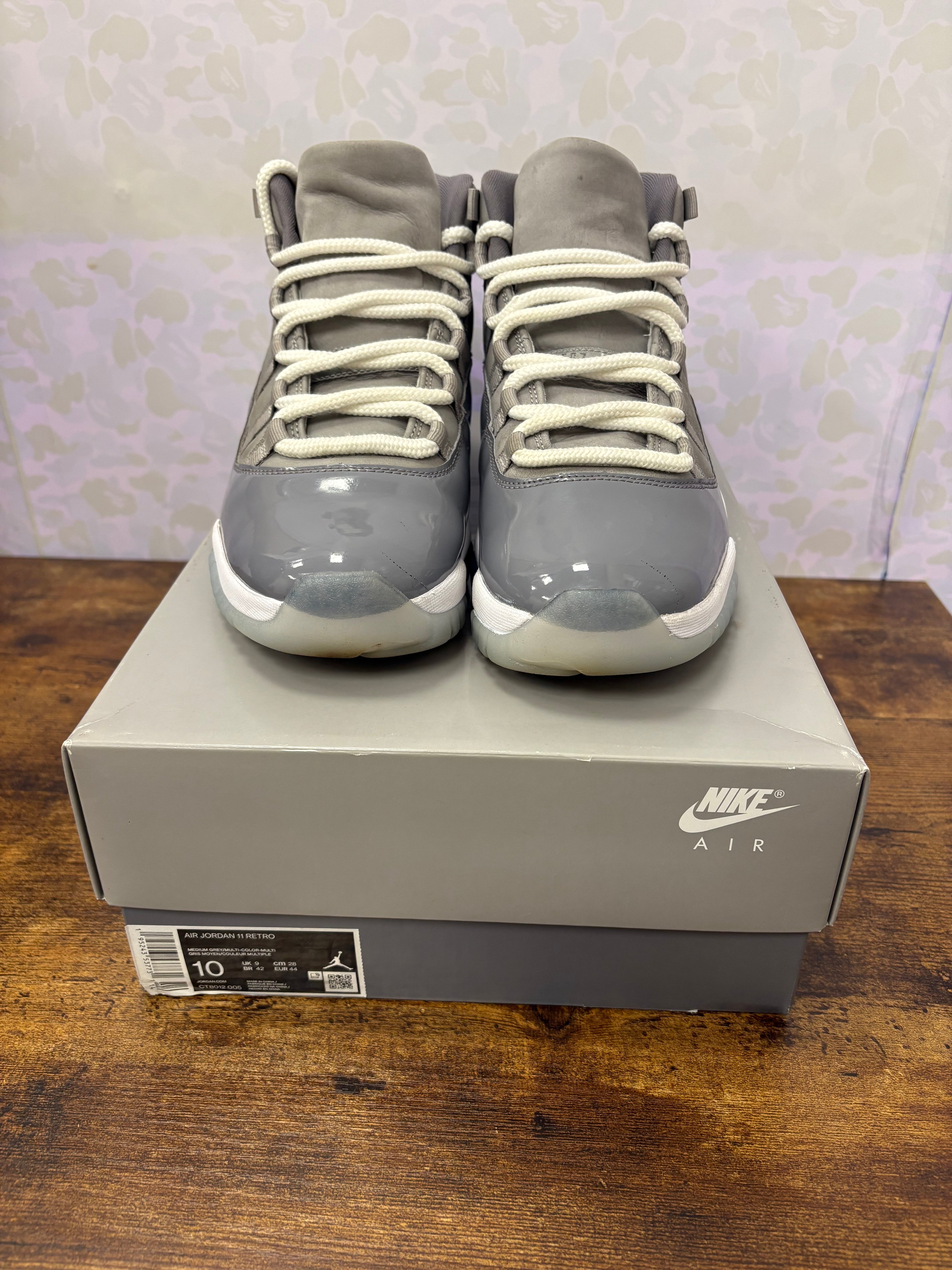 Jordan 11 “Cool Grey” Size 10 Preowned