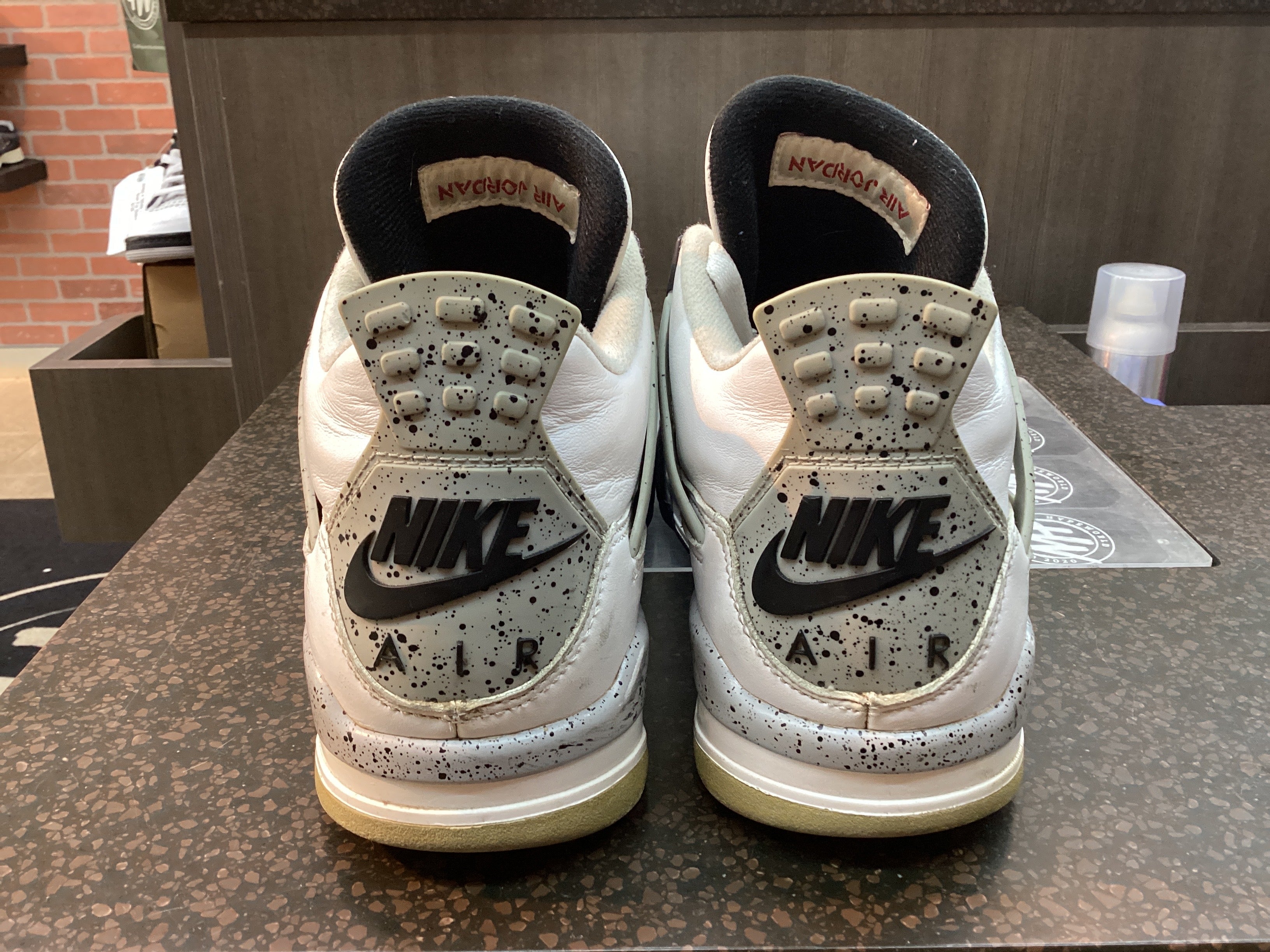 Jordan 4 "White Cement” (2016) Preowned Size 8.5 No Box