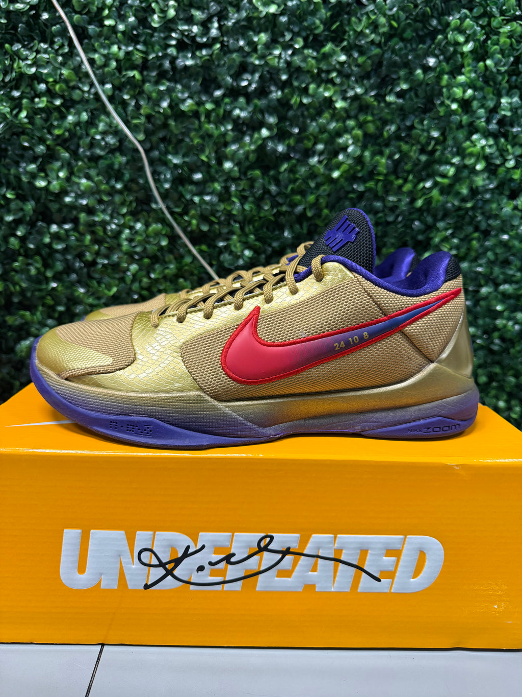 Nike Kobe 5 Protro "Undefeated Hall of Fame" Size 10.5 Preowned