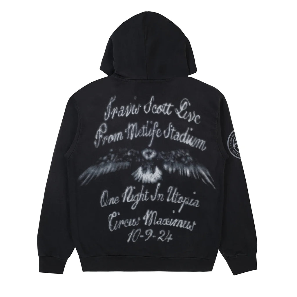 Travis Scott Zip Up Hoodie Metlife “Liberty”