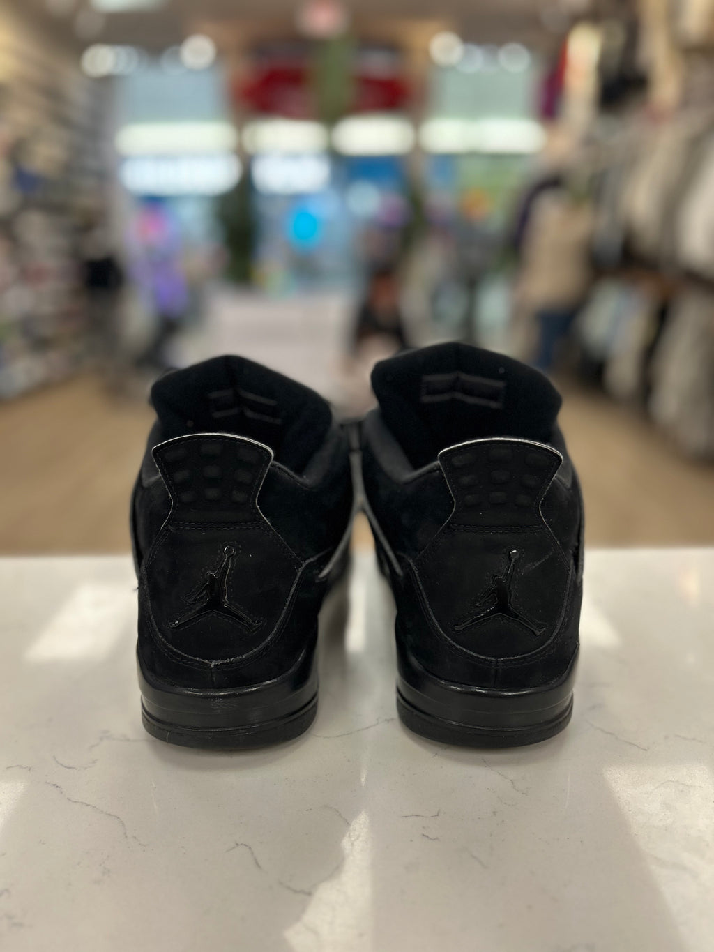 Jordan 4 Retro “Black Cat” Size 12M Preowned No Box