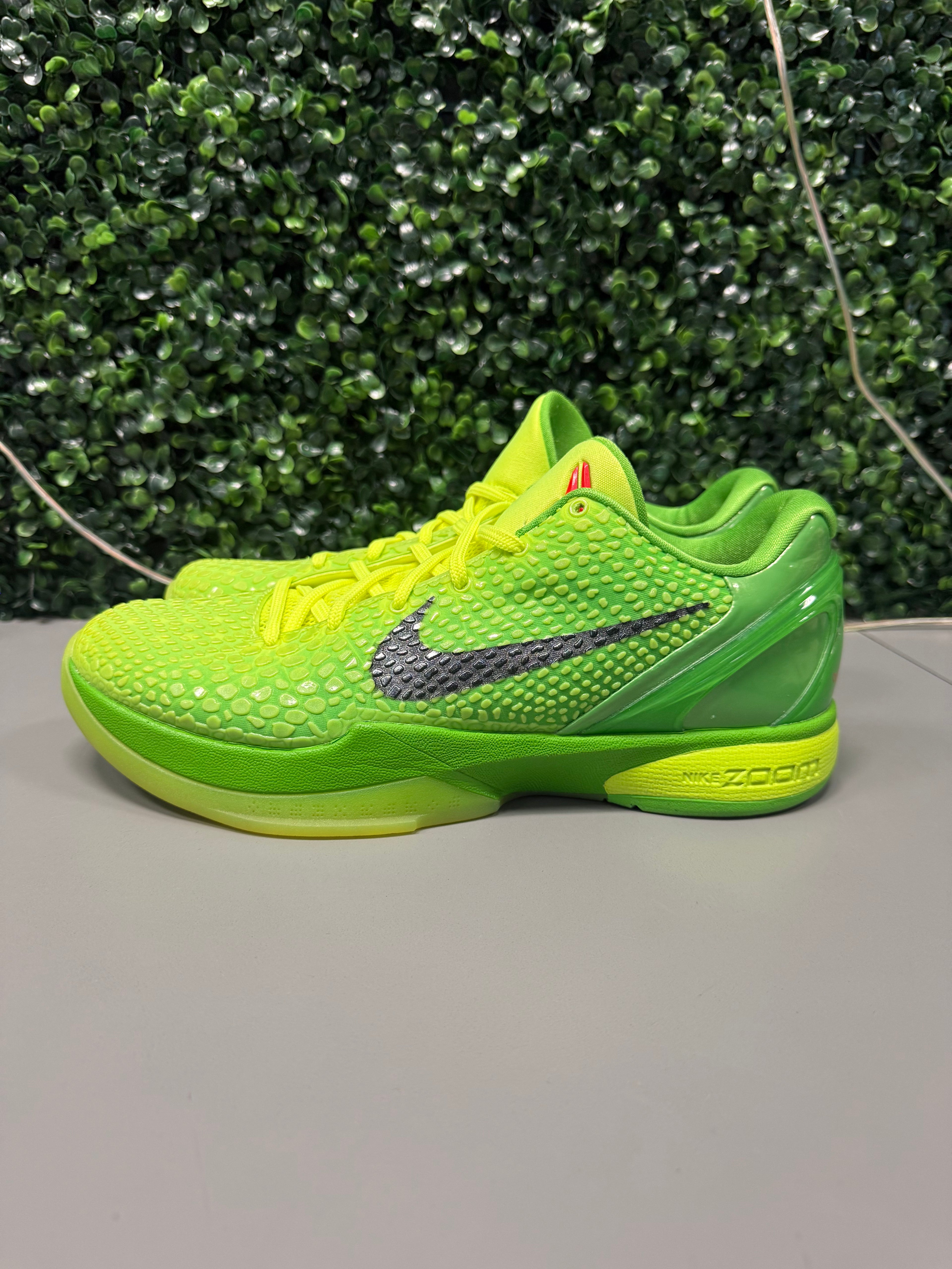 Nike Kobe 6 Protro "Grinch" Size 11 Preowned (No Box)