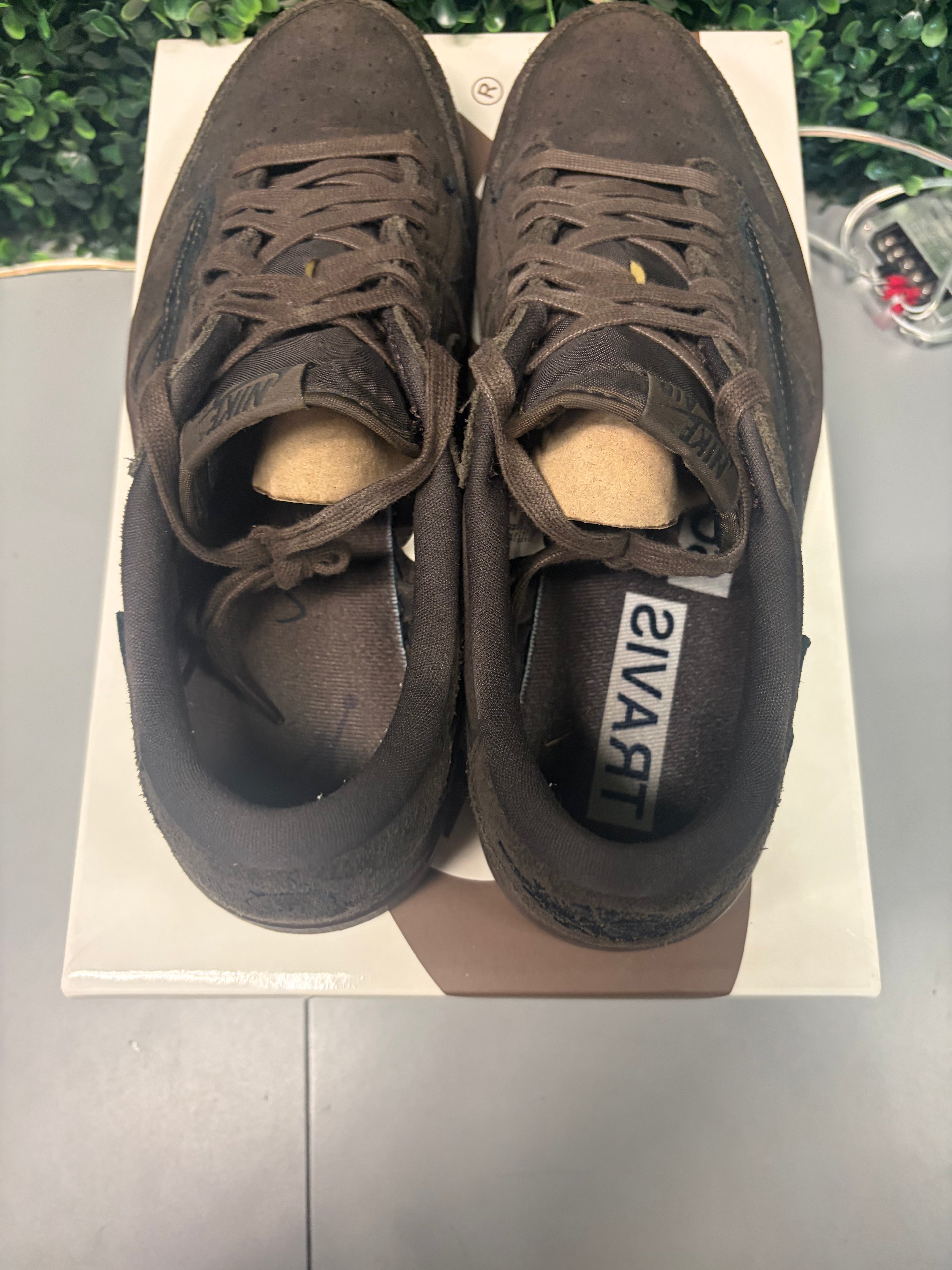 Jordan 1 Retro Low OG SP Travis Scott "Velvet Brown" Size 12 Preowned