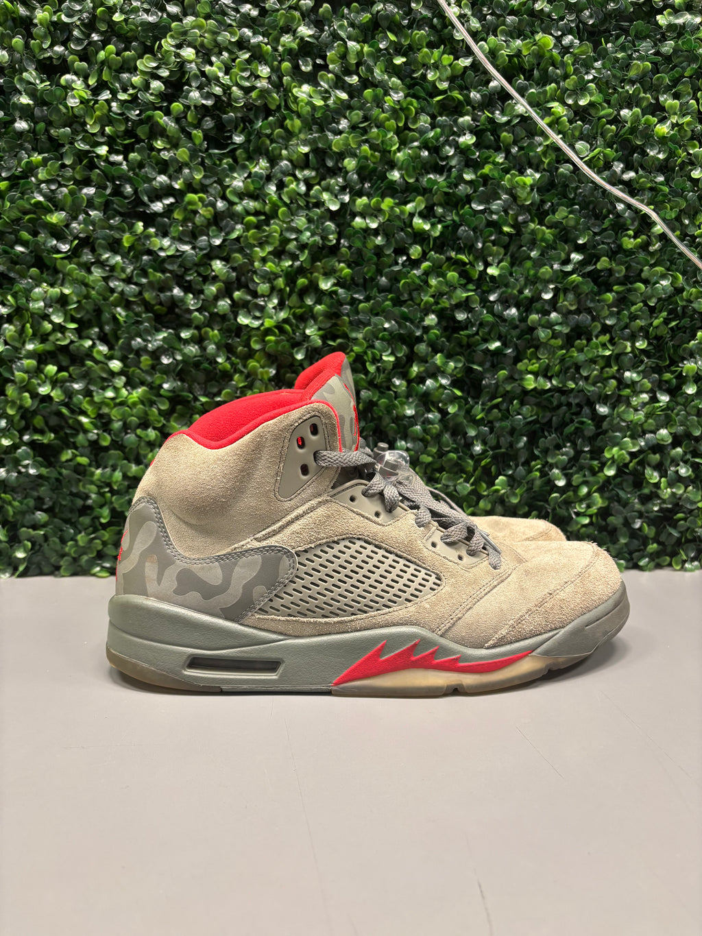 Jordan 5 "P51 Camo" Size 12 Preowned