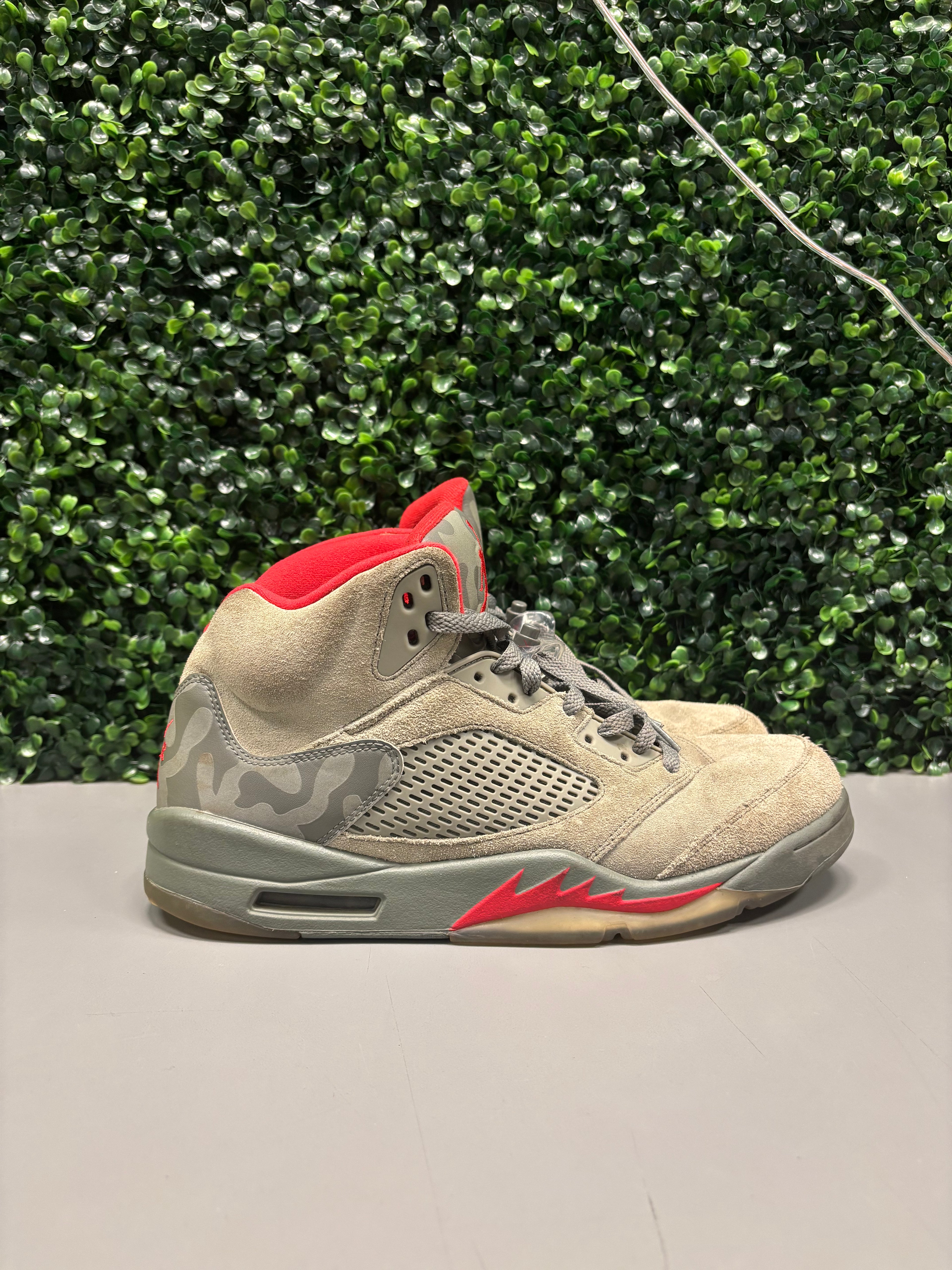 Jordan 5 "P51 Camo" Size 12 Preowned