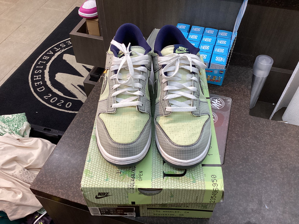 Nike Dunk Low Union “Passport Pistachio” Preowned Size 10.5