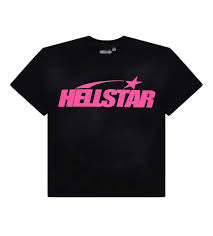 Hellstar Classic Tee Black/Pink