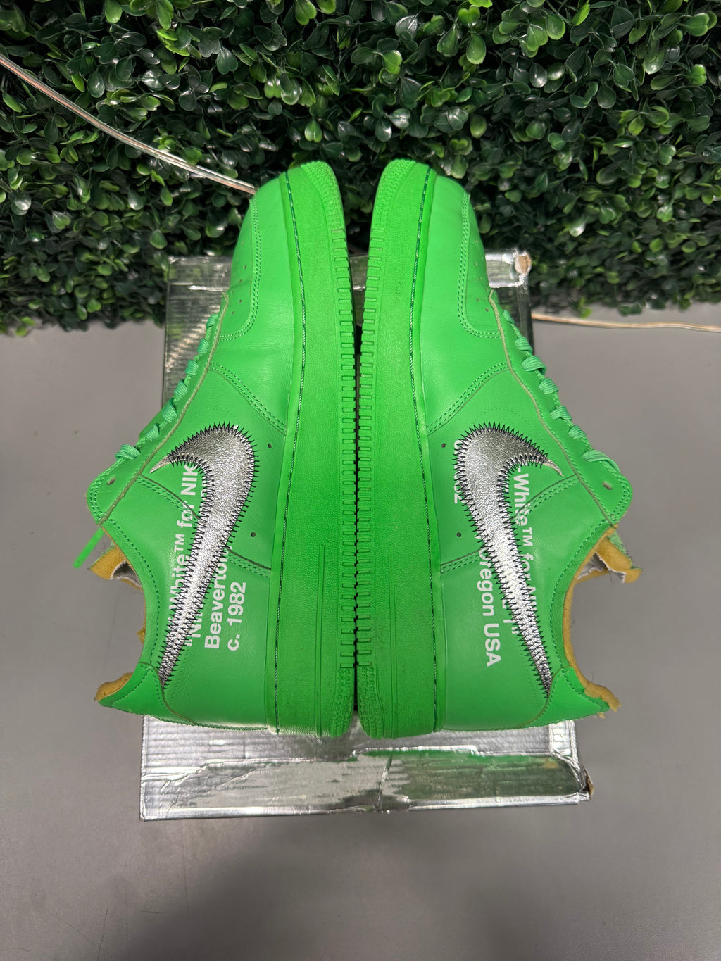 Nike Air Force 1 Low X Off-White "Brooklyn" Size 10.5 Preowned